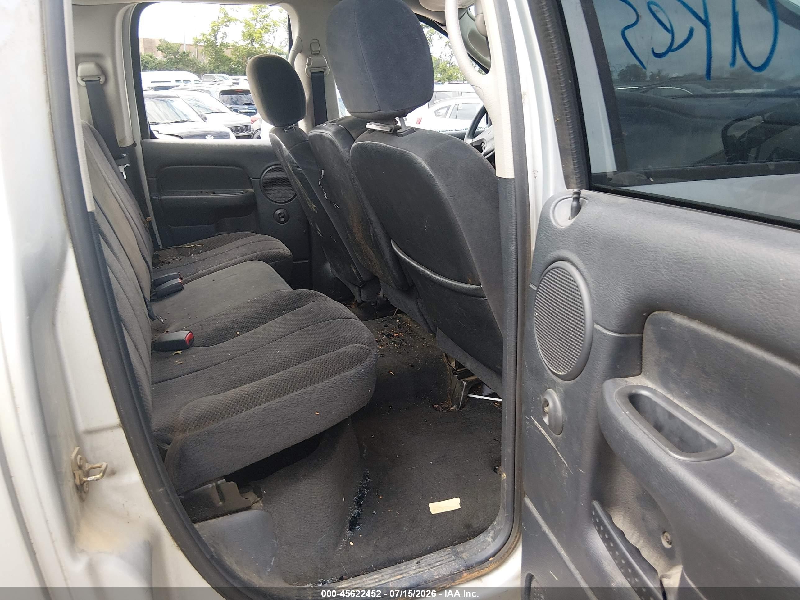 2003 Dodge Ram 2500 Slt/laramie/st Черный vin: 3D7KU28CX3G769019