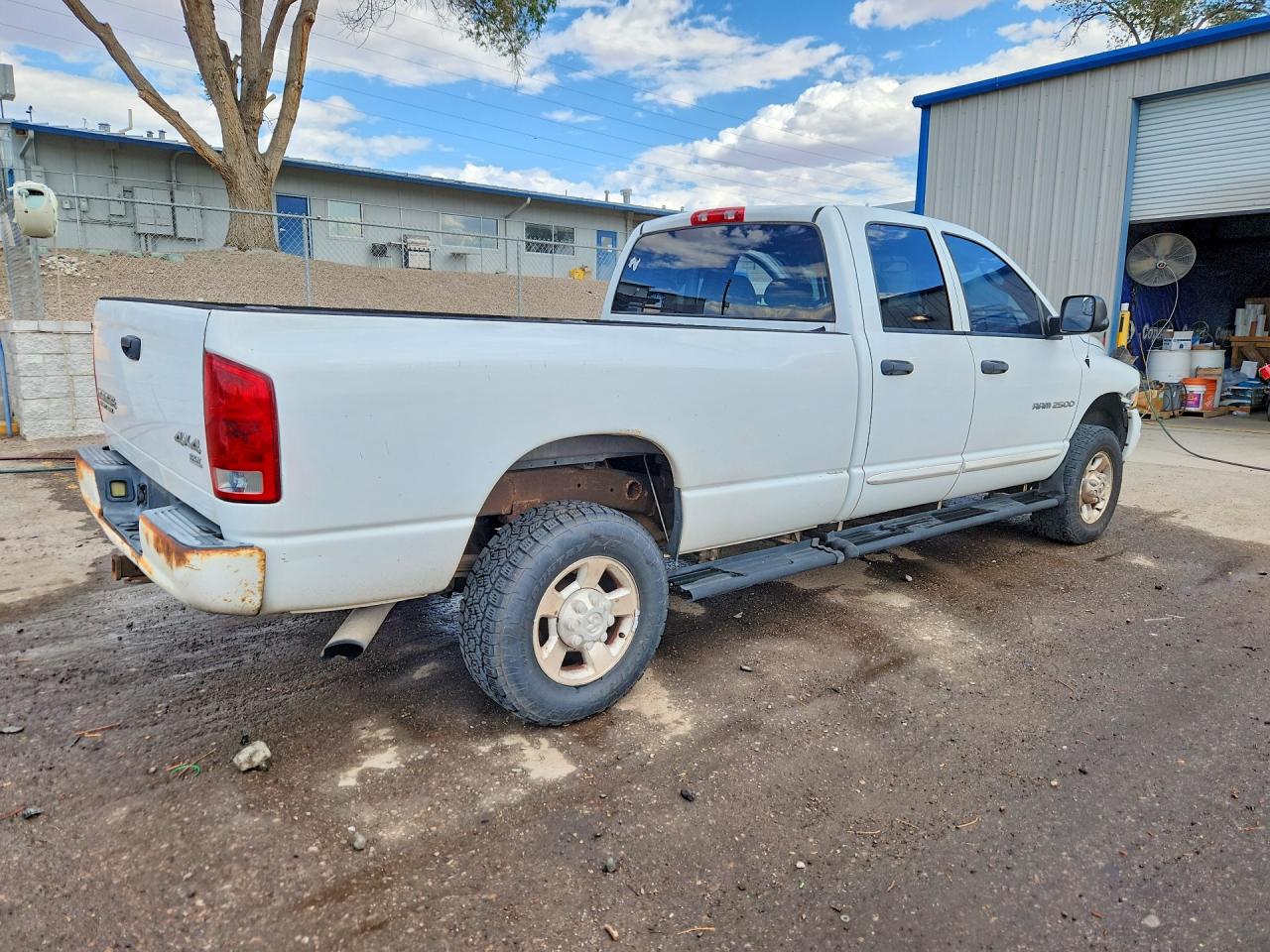 2004 Dodge Ram 2500 St White vin: 3D7KU28CX4G139745