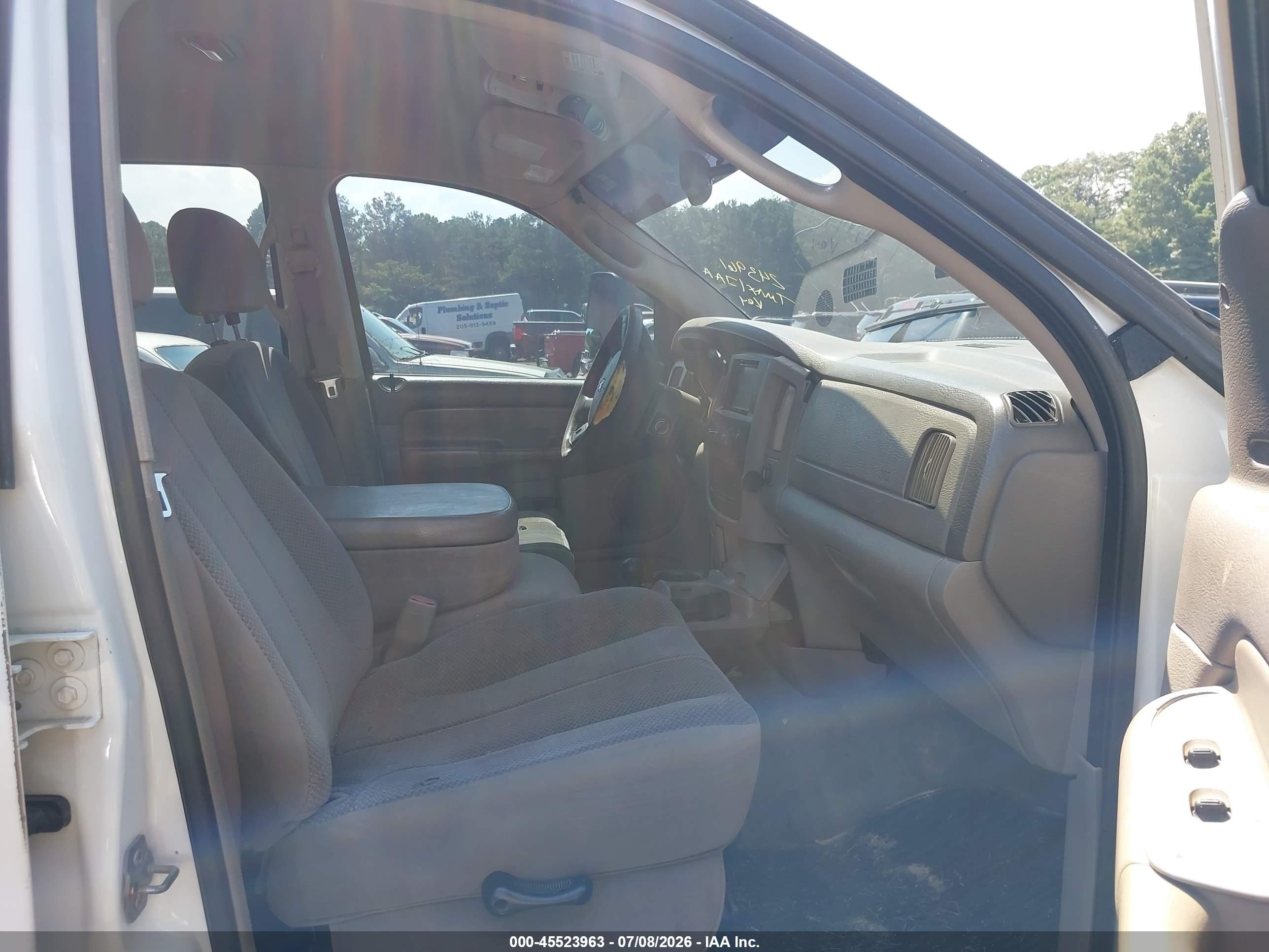 2004 Dodge Ram 2500 Slt/laramie White vin: 3D7KU28CX4G243961