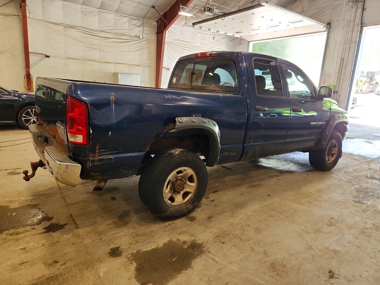 2003 Dodge Ram 2500 St Blue vin: 3D7KU28D03G822612