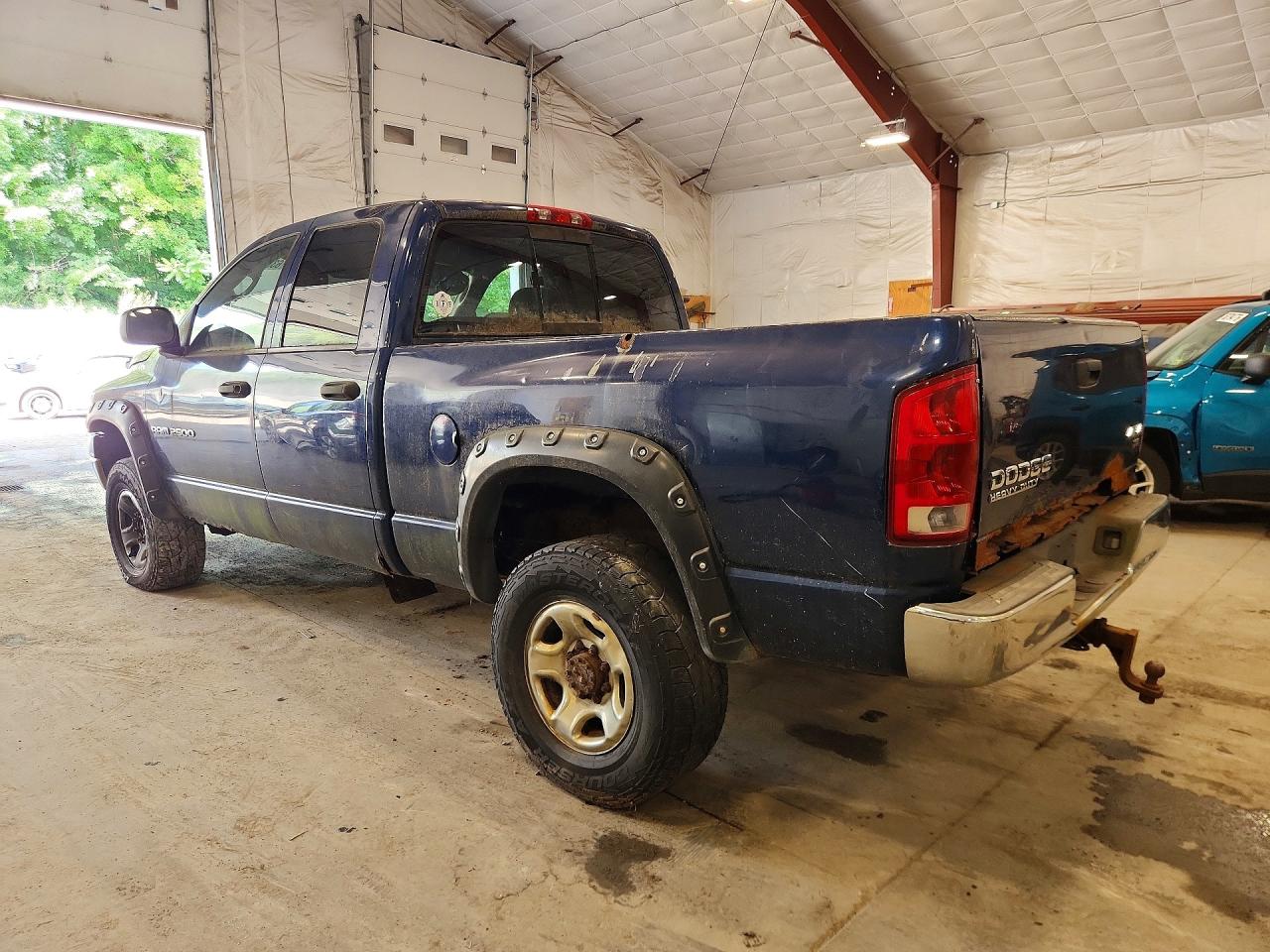 2003 Dodge Ram 2500 St Blue vin: 3D7KU28D03G822612