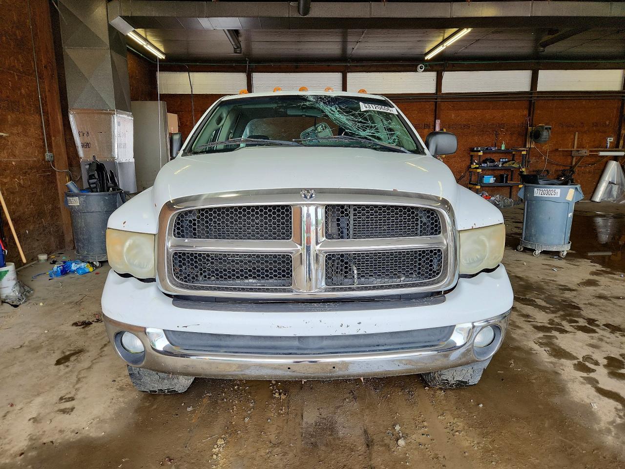 2003 Dodge Ram 2500 St White vin: 3D7KU28D03G845565