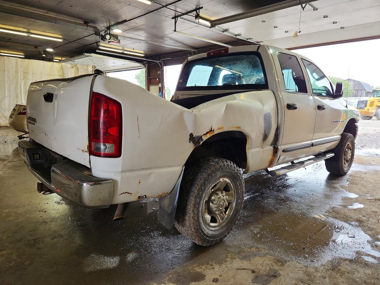 2003 Dodge Ram 2500 St White vin: 3D7KU28D03G845565