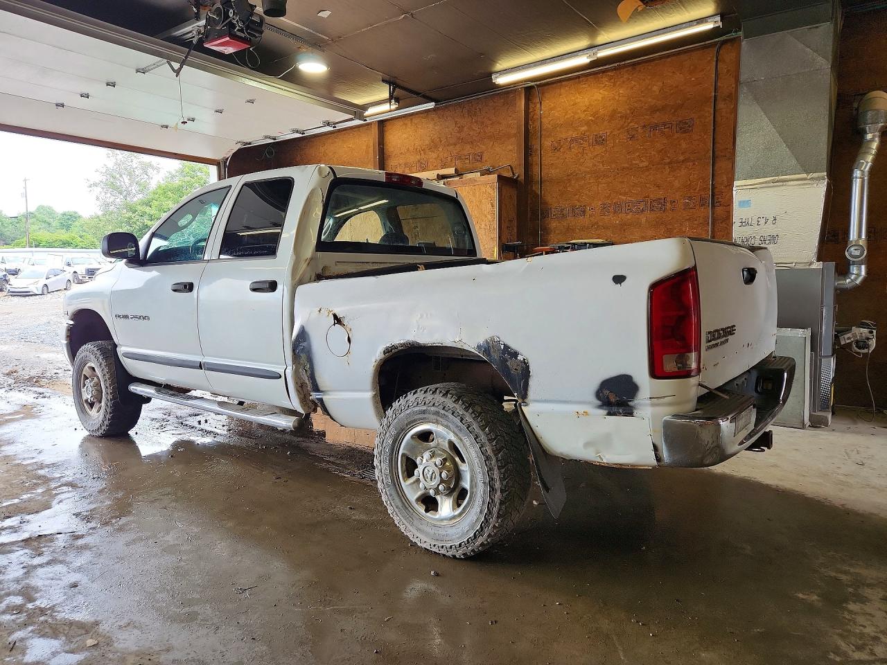 2003 Dodge Ram 2500 St White vin: 3D7KU28D03G845565