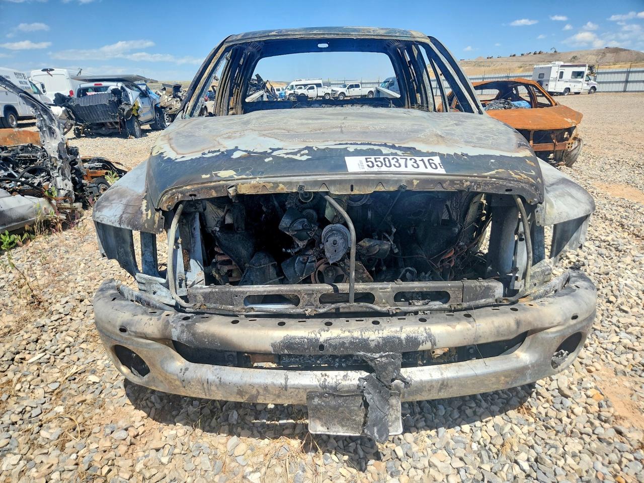 2003 Dodge Ram 2500 St Burn vin: 3D7KU28D13G778796