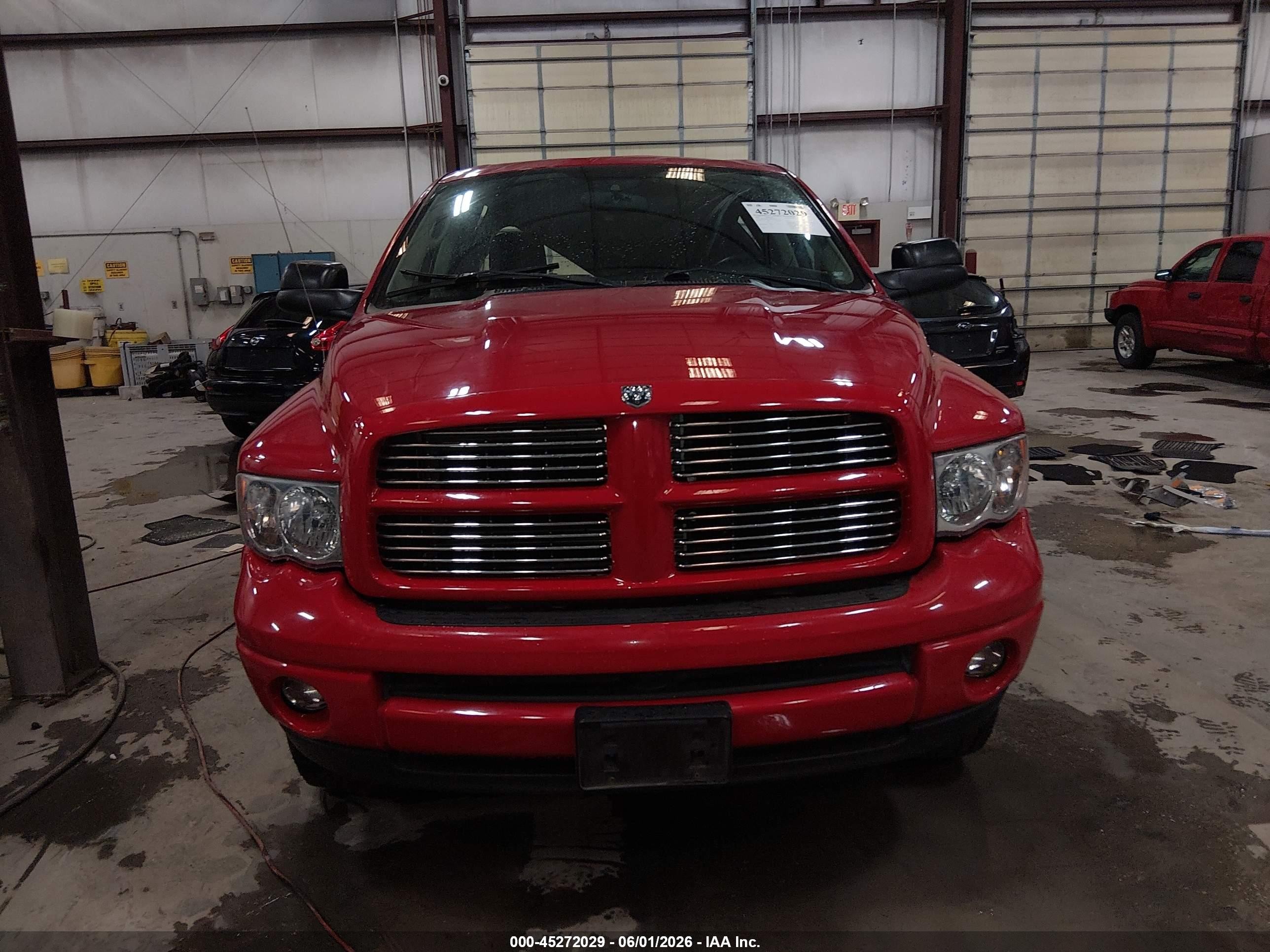 2003 Dodge Ram 2500 Slt/laramie/st Red vin: 3D7KU28D13G857224