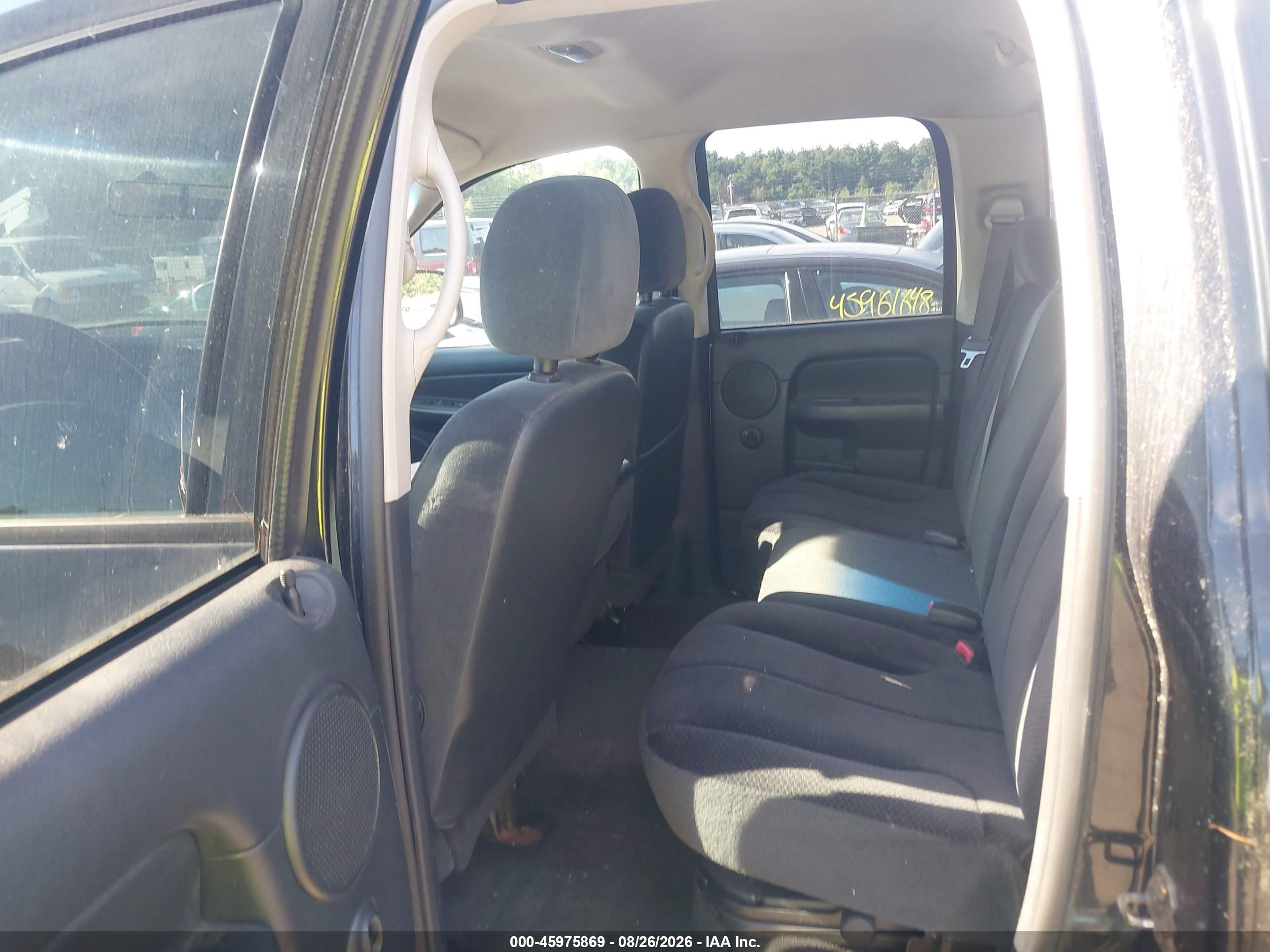 2004 Dodge Ram 2500 Slt/laramie Black vin: 3D7KU28D14G106853