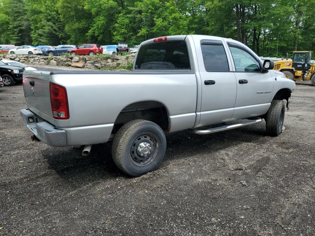 2003 Dodge Ram 2500 St Silver vin: 3D7KU28D33G703596