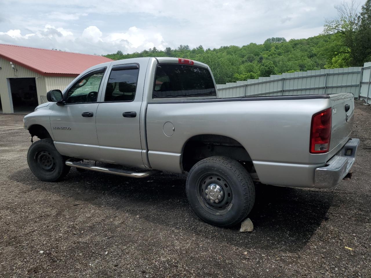 2003 Dodge Ram 2500 St Silver vin: 3D7KU28D33G703596