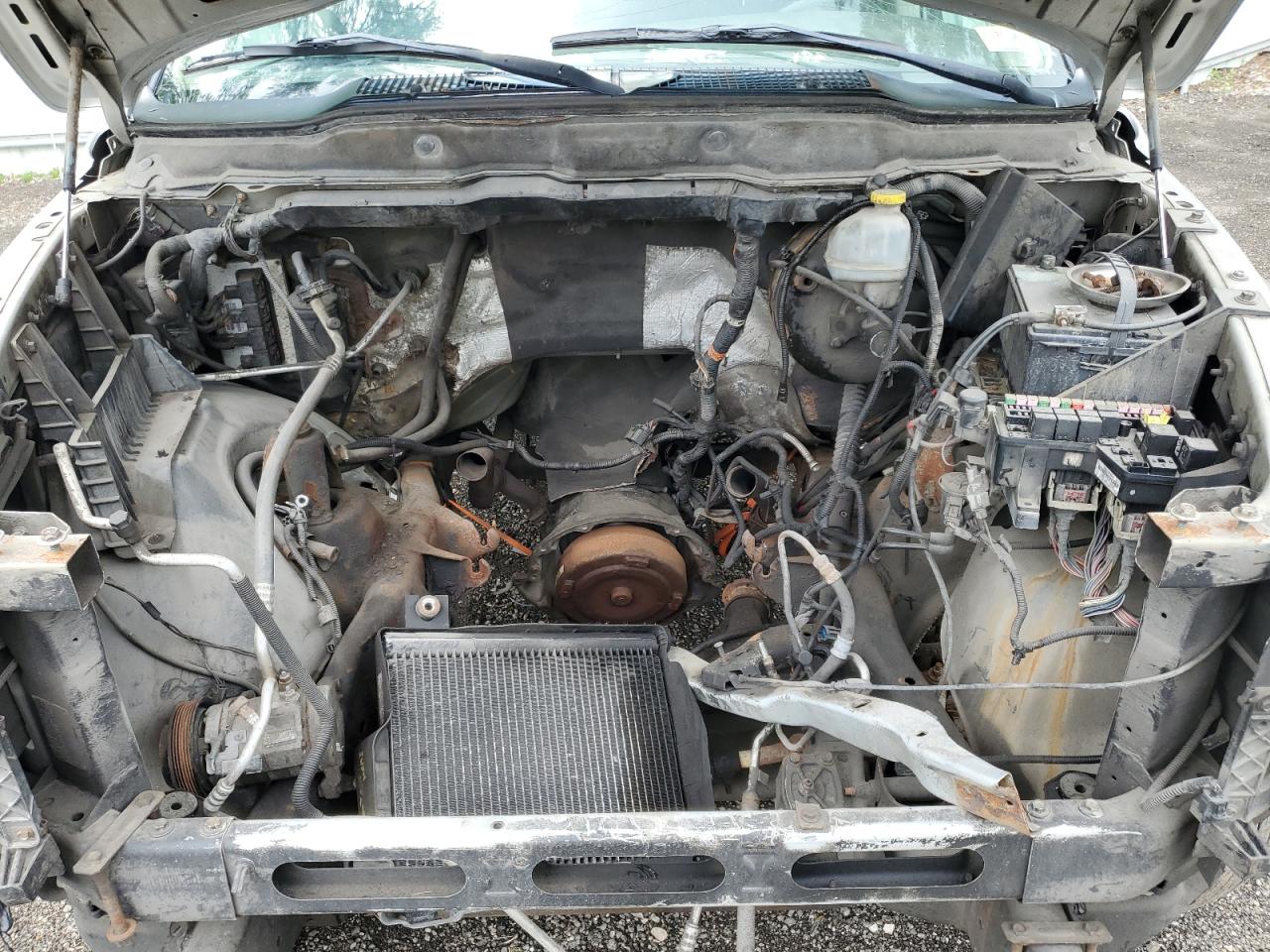 2003 Dodge Ram 2500 St Silver vin: 3D7KU28D33G703596