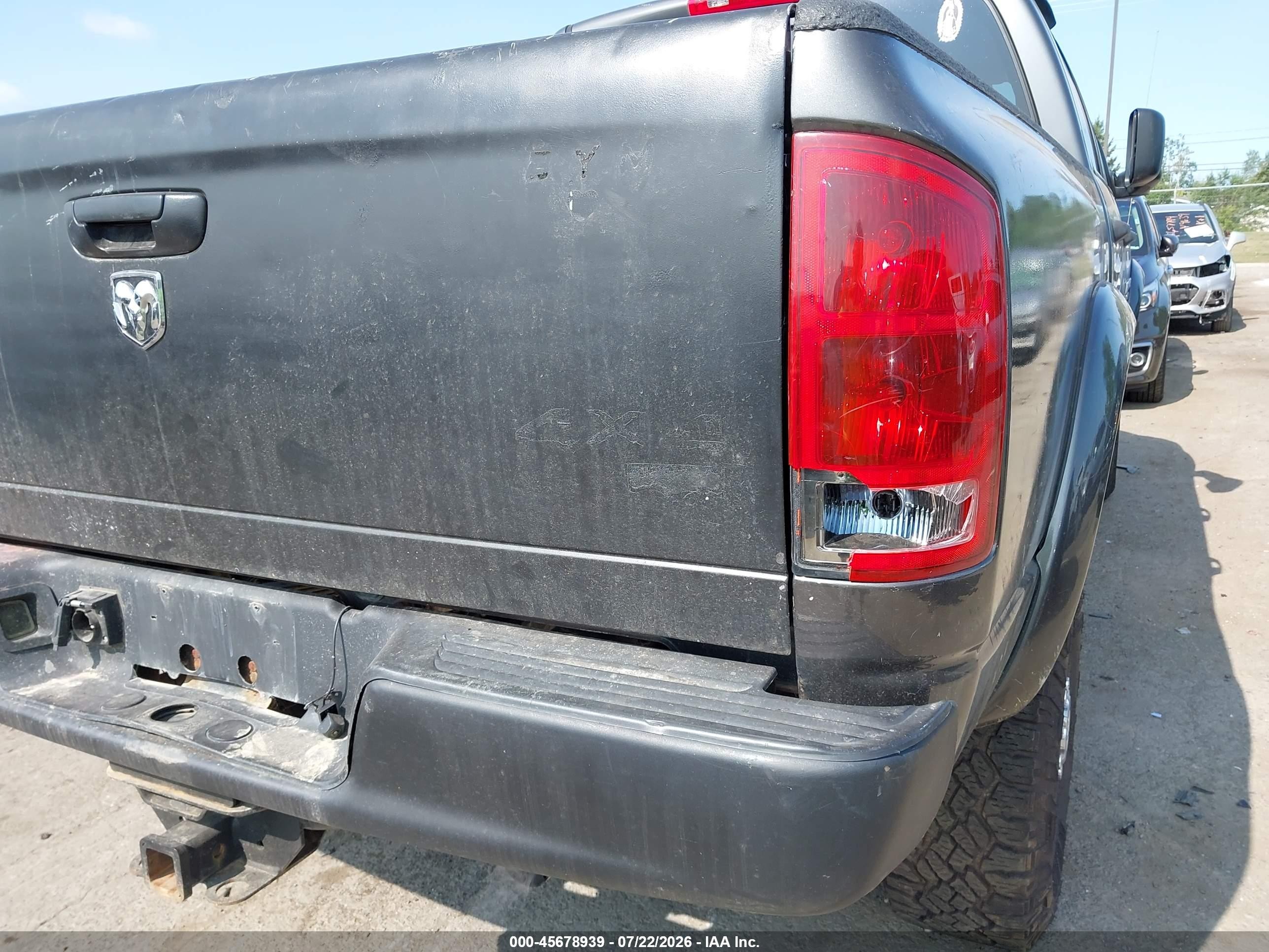2003 Dodge Ram 2500 Slt/laramie/st Gray vin: 3D7KU28D43G795608