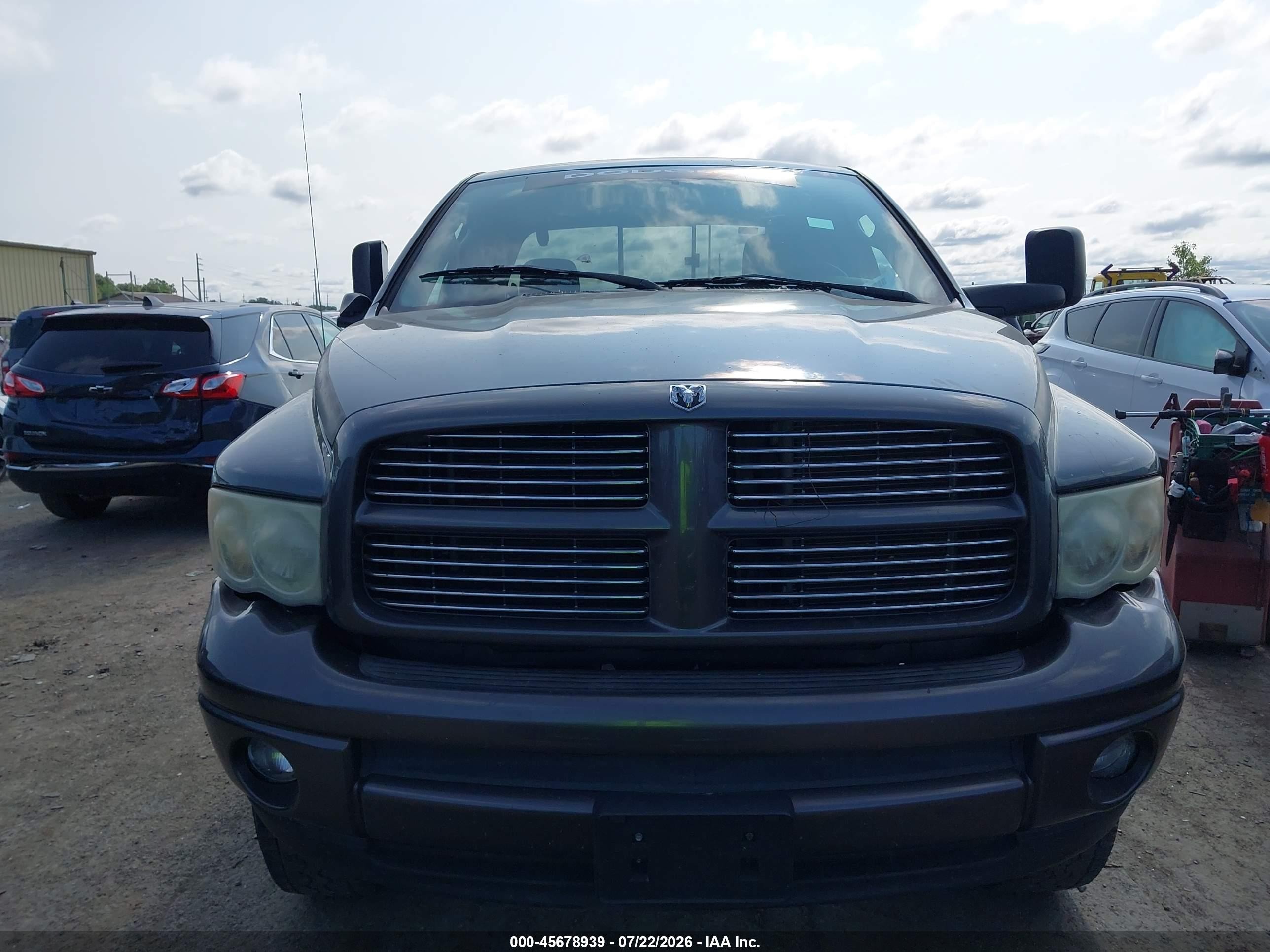 2003 Dodge Ram 2500 Slt/laramie/st Gray vin: 3D7KU28D43G795608