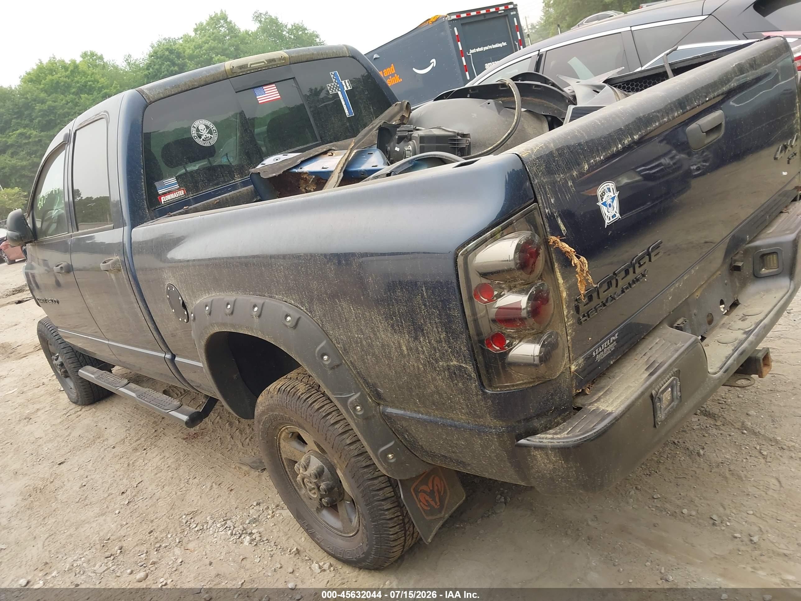 2004 Dodge Ram 2500 Slt/laramie Синий vin: 3D7KU28D44G138079