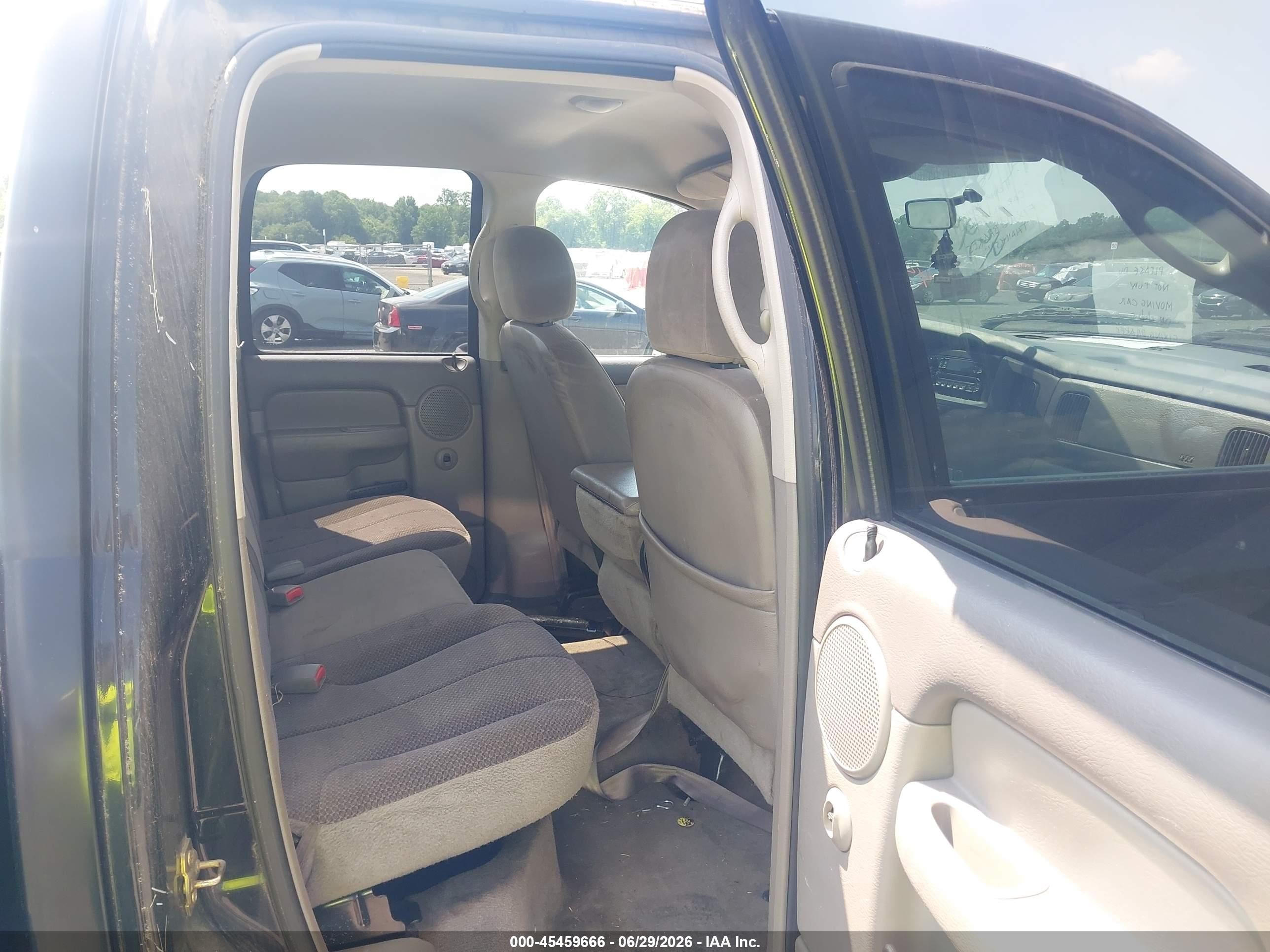 2003 Dodge Ram 2500 Slt/laramie/st Black vin: 3D7KU28D53G701333