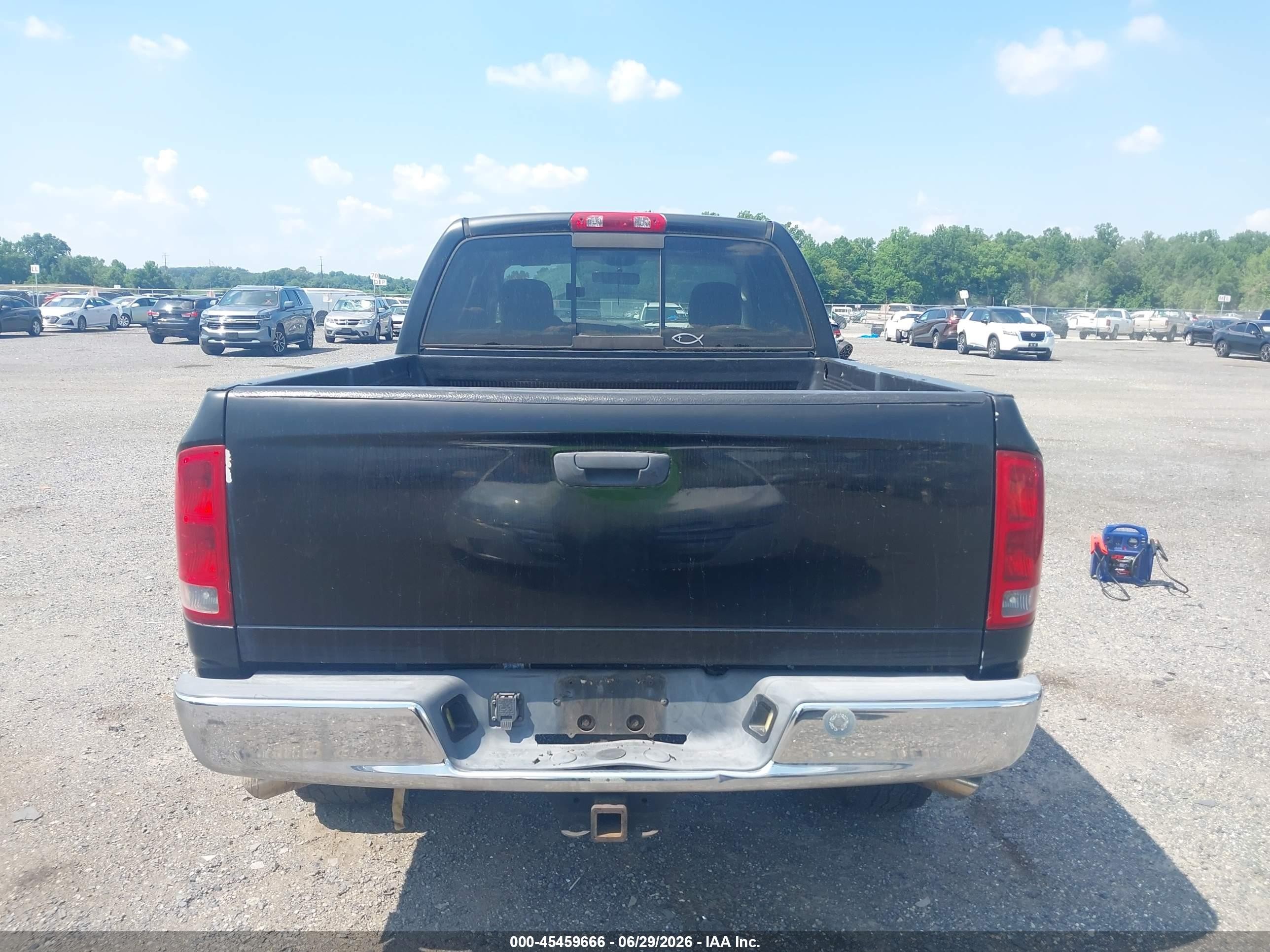 2003 Dodge Ram 2500 Slt/laramie/st Black vin: 3D7KU28D53G701333