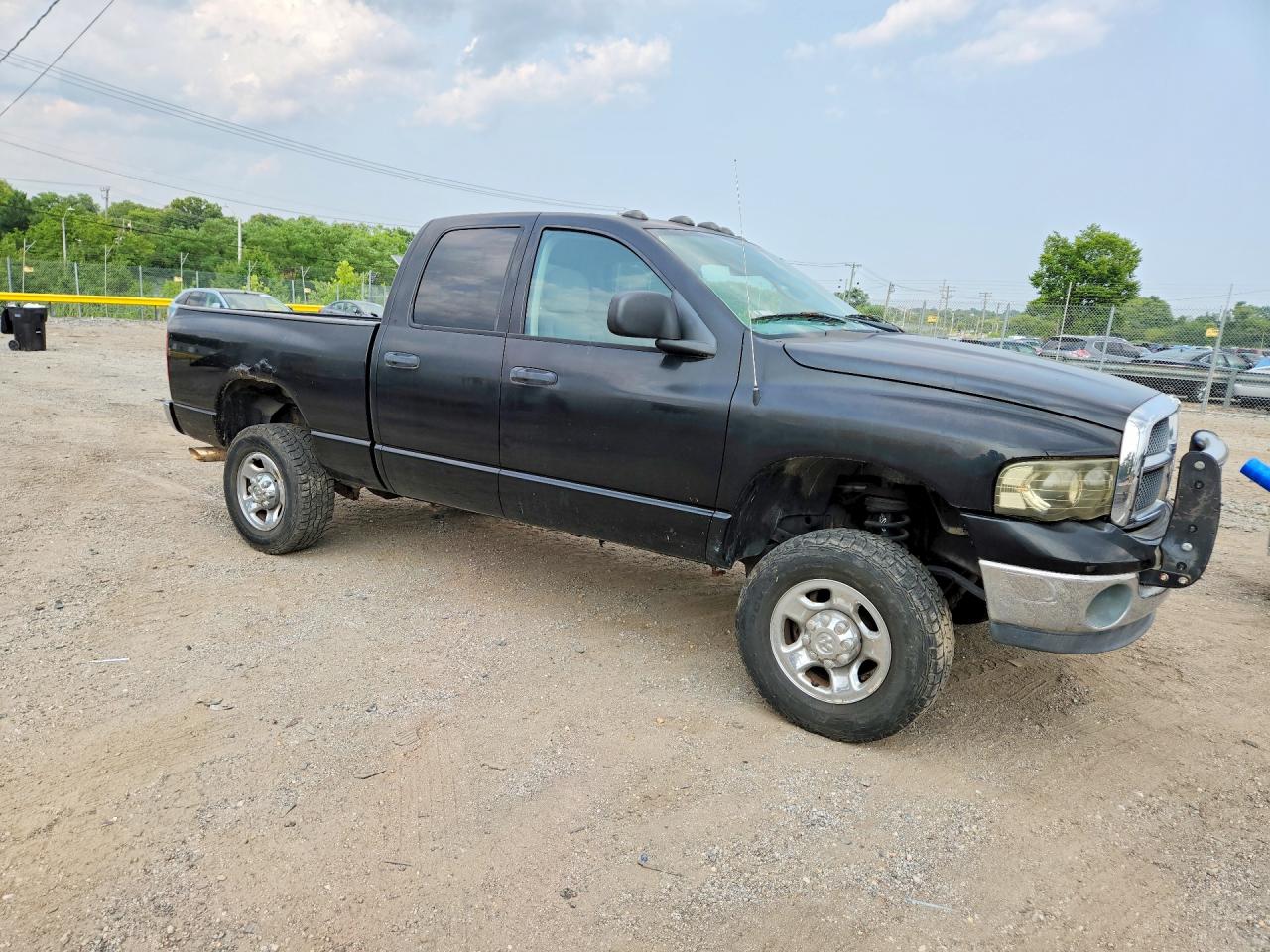 2003 Dodge Ram 2500 St Black vin: 3D7KU28D53G701333