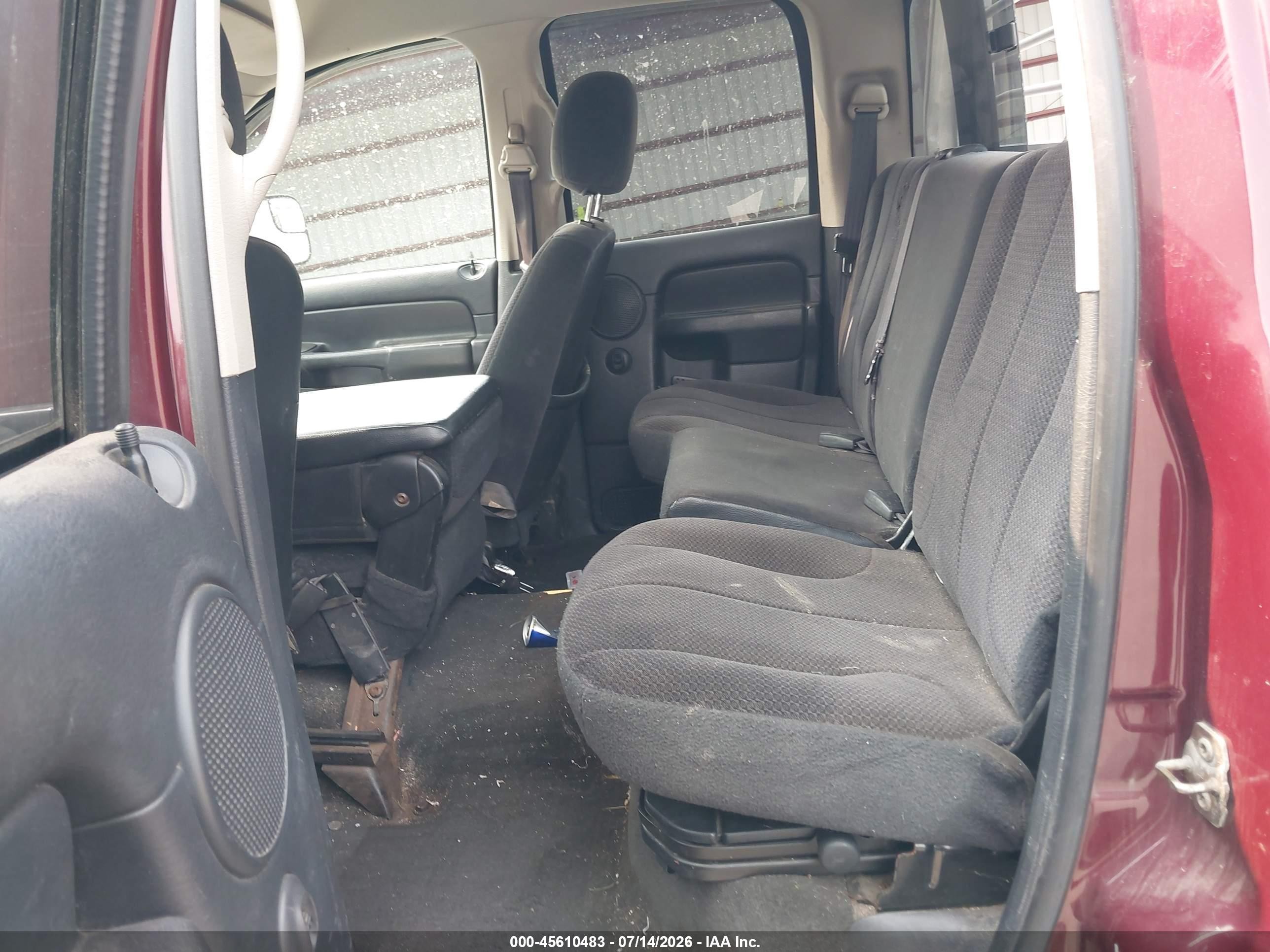 2003 Dodge Ram 2500 Slt/laramie/st Red vin: 3D7KU28D63G782567