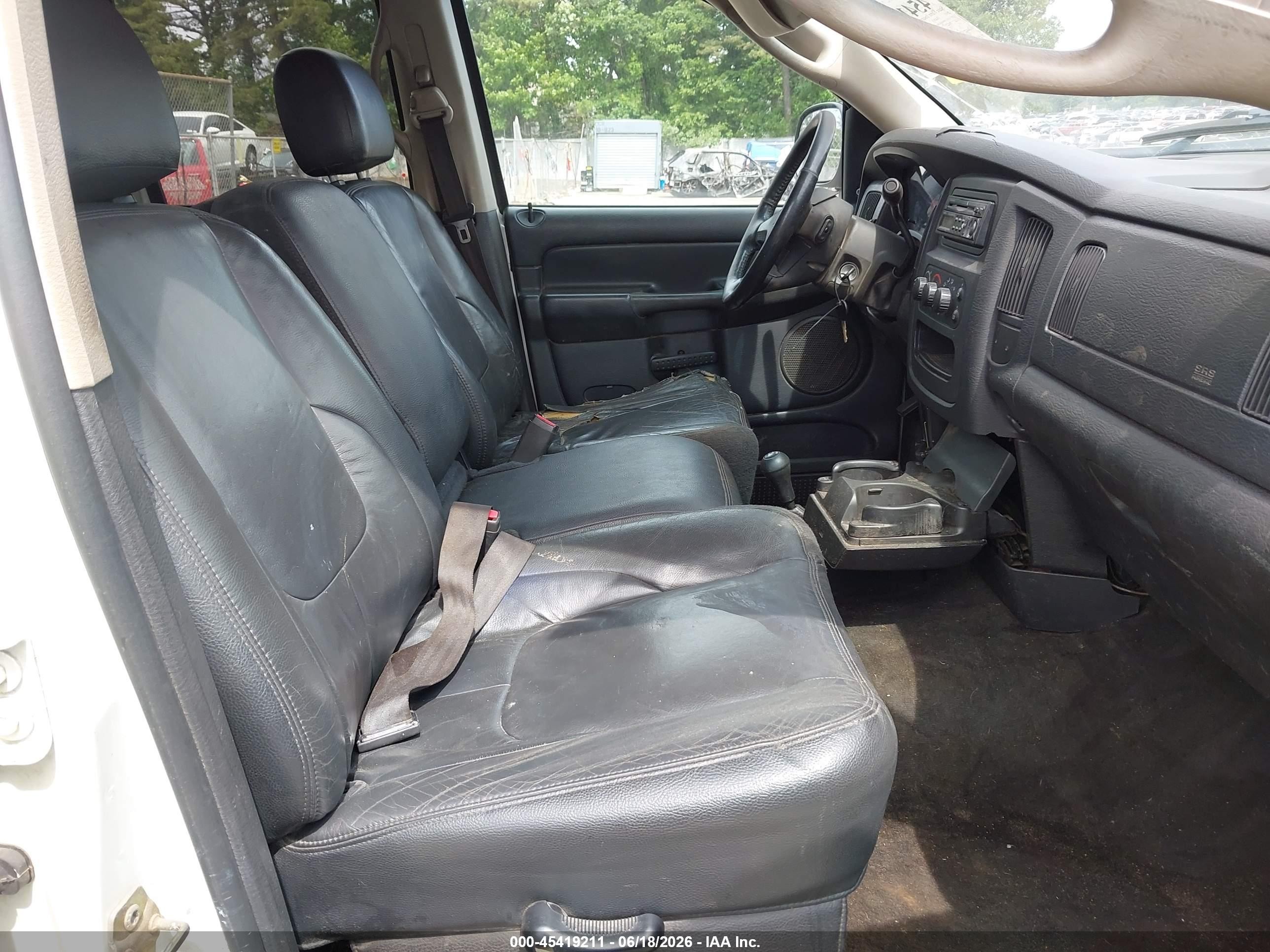 2003 Dodge Ram 2500 Slt/laramie/st White vin: 3D7KU28D63G822811