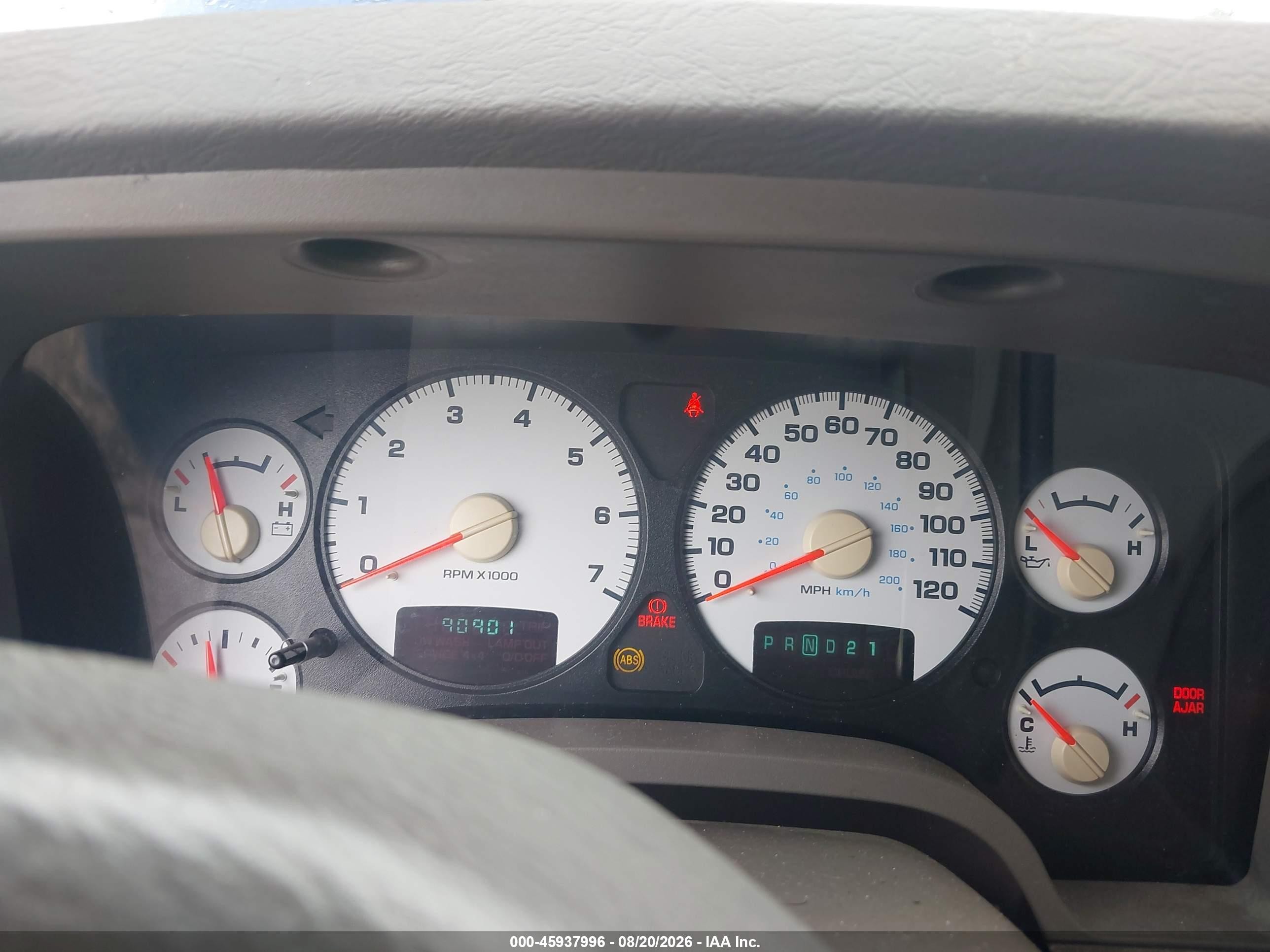 2003 Dodge Ram 2500 Slt/laramie/st Синий vin: 3D7KU28D73G740005