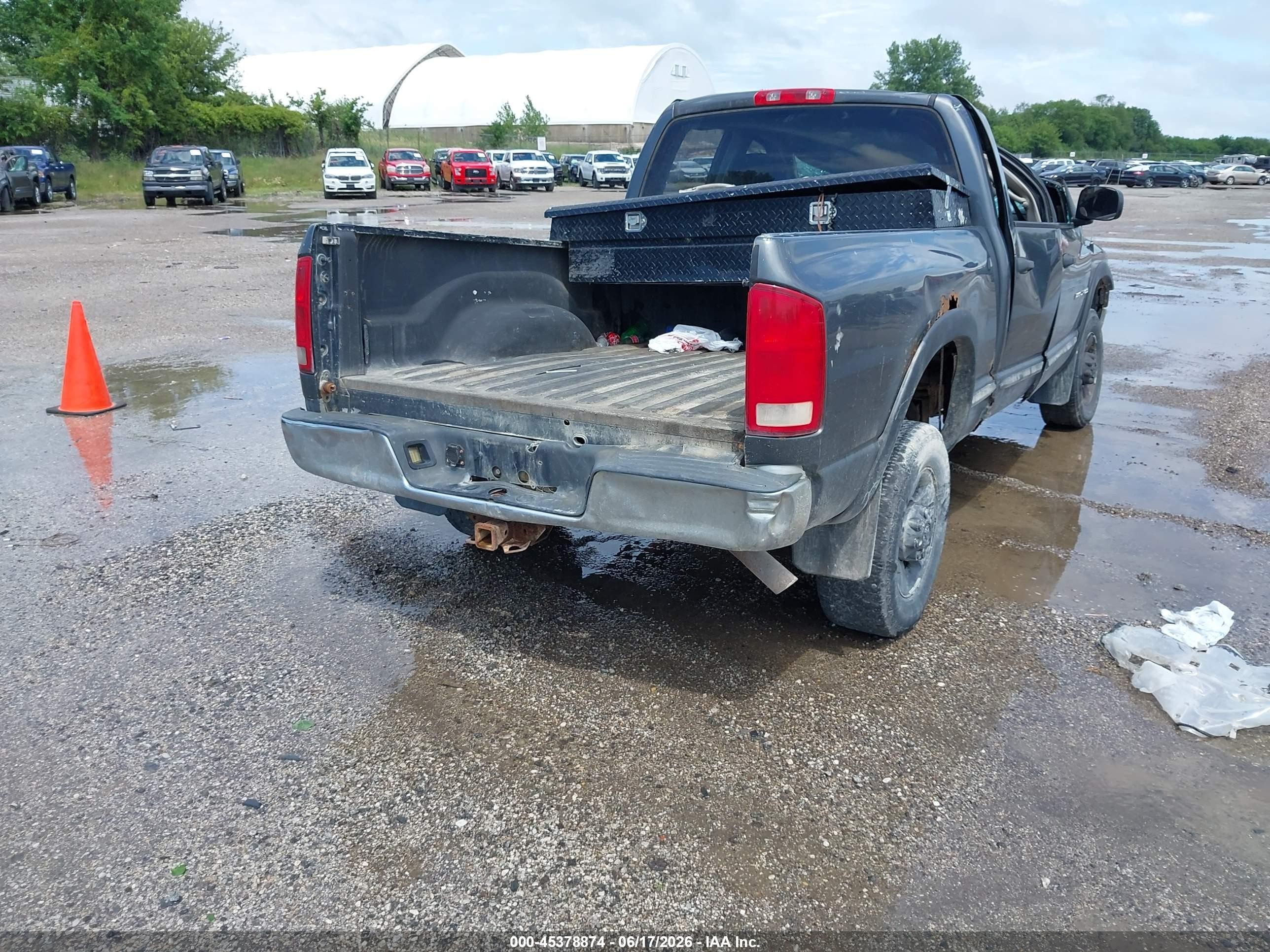 2003 Dodge Ram 2500 Slt/laramie/st Gray vin: 3D7KU28D73G823207