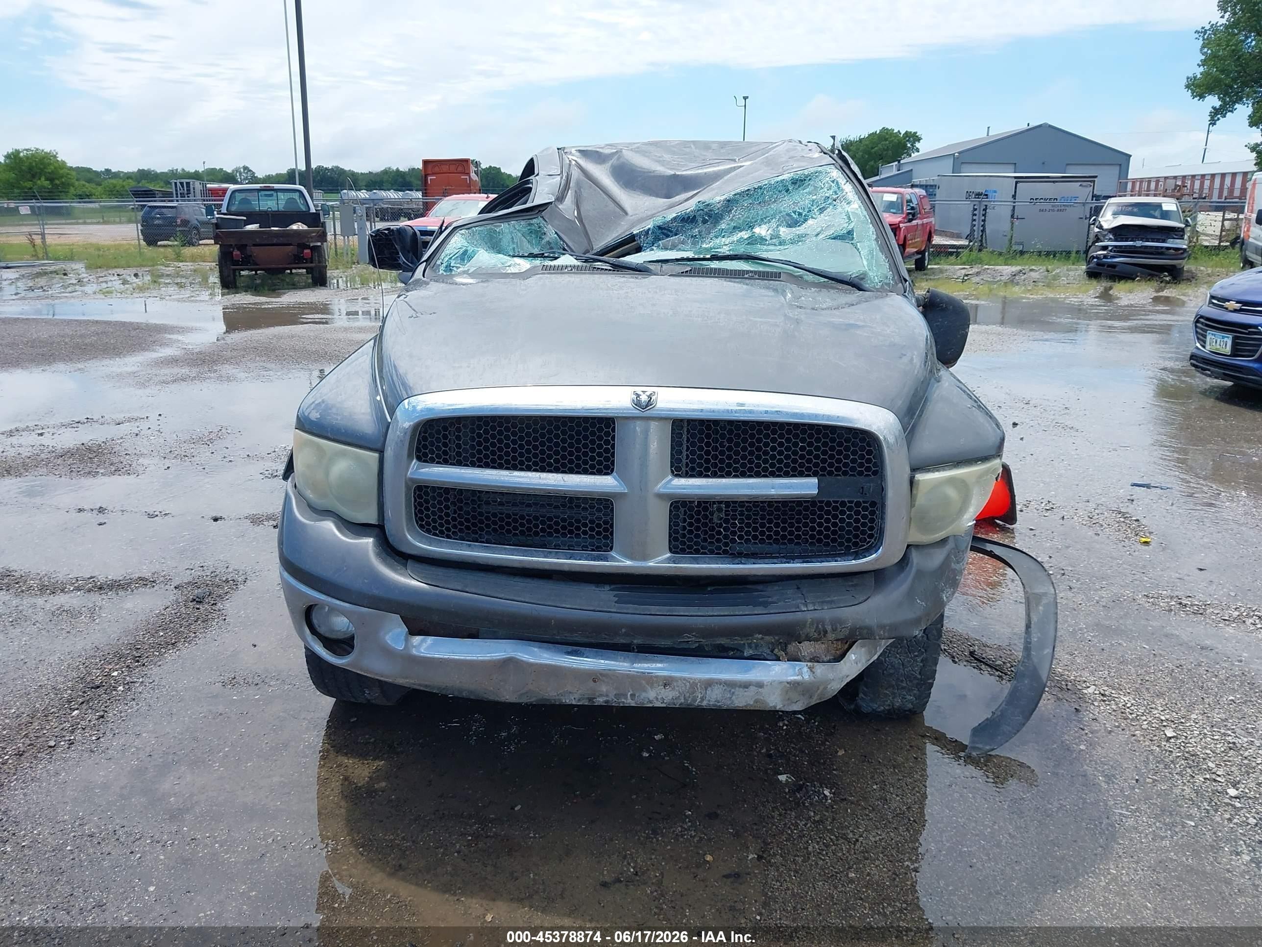 2003 Dodge Ram 2500 Slt/laramie/st Gray vin: 3D7KU28D73G823207