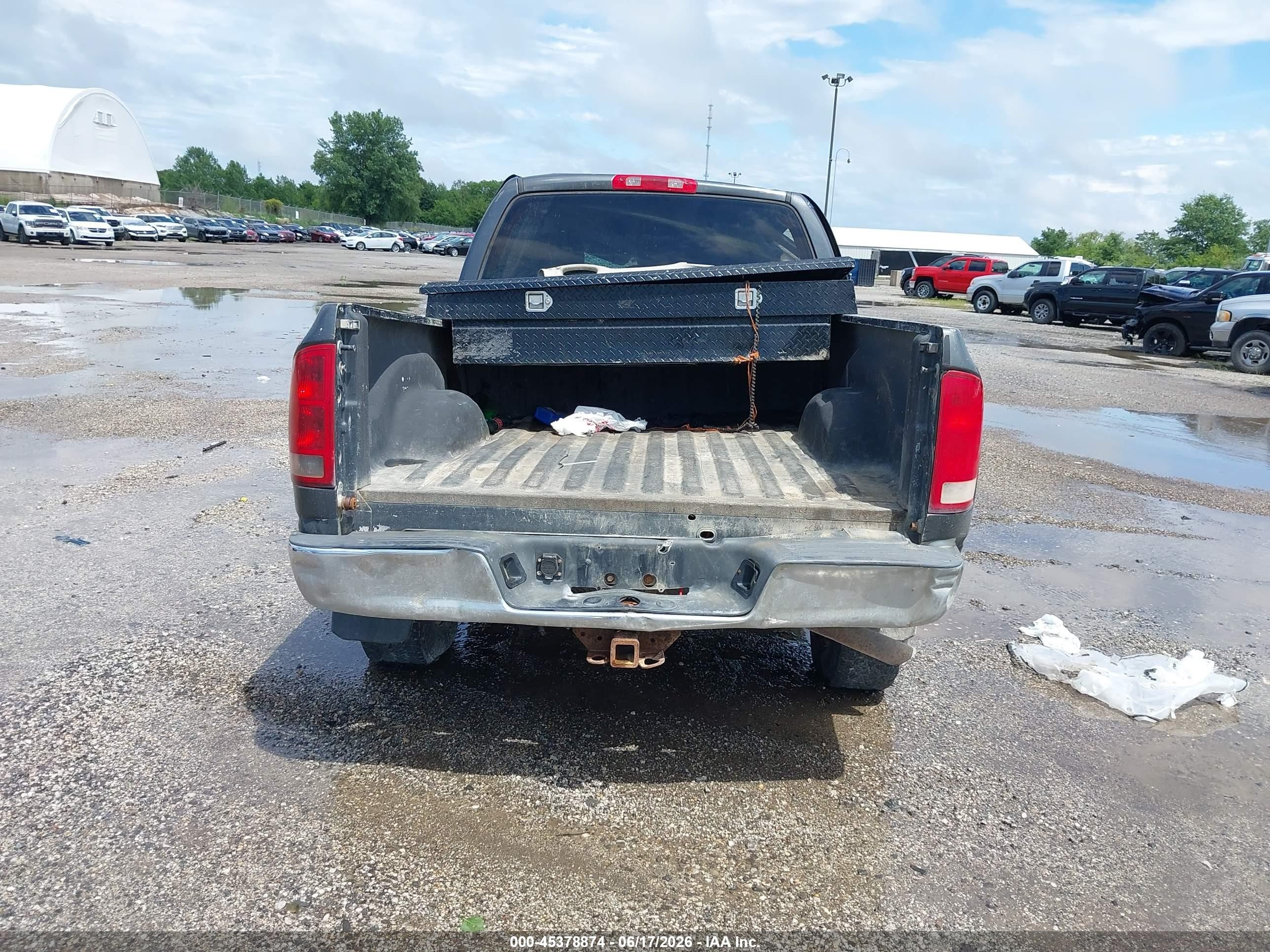 2003 Dodge Ram 2500 Slt/laramie/st Gray vin: 3D7KU28D73G823207