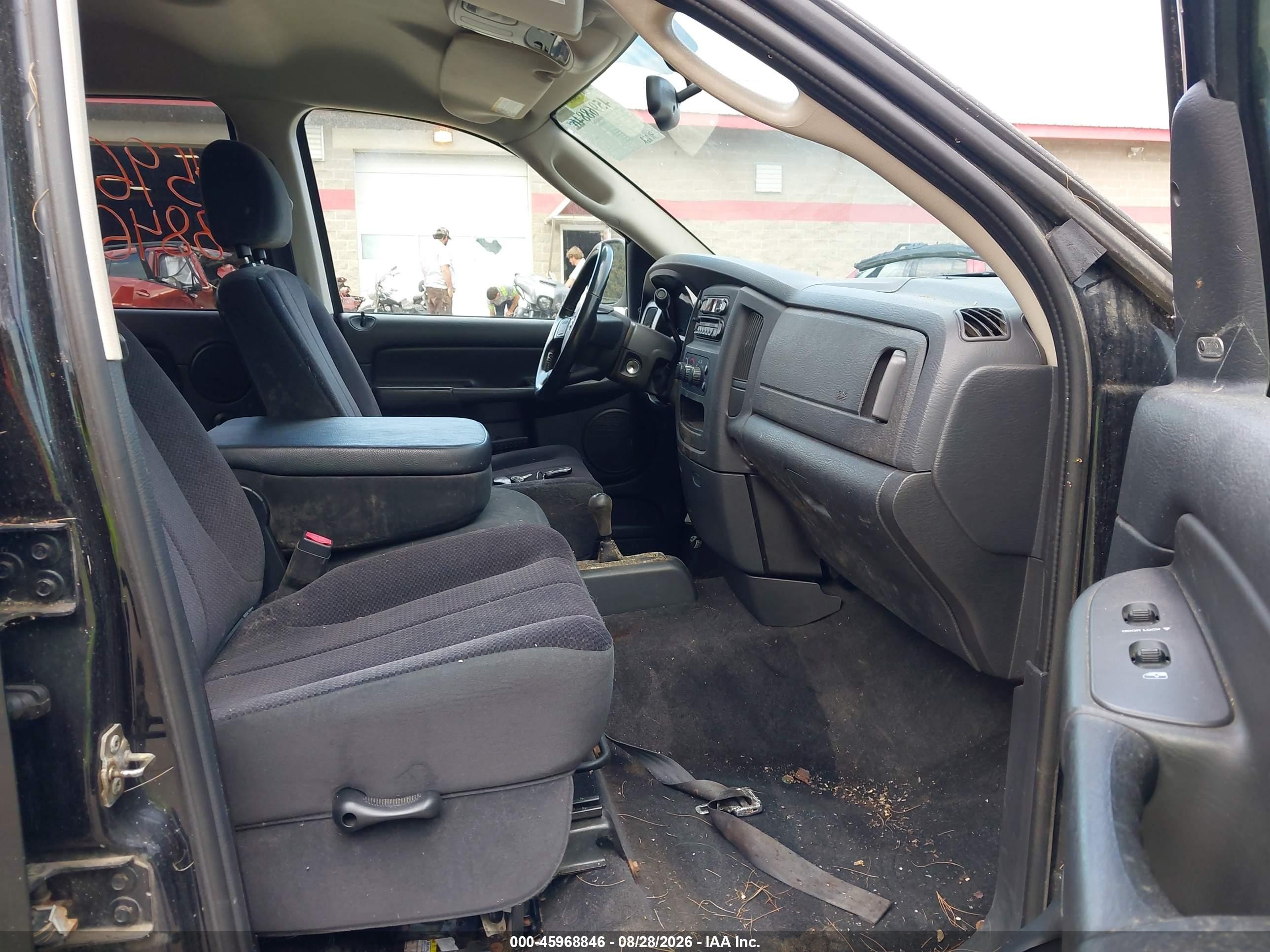 2004 Dodge Ram 2500 Slt/laramie Black vin: 3D7KU28D74G115976