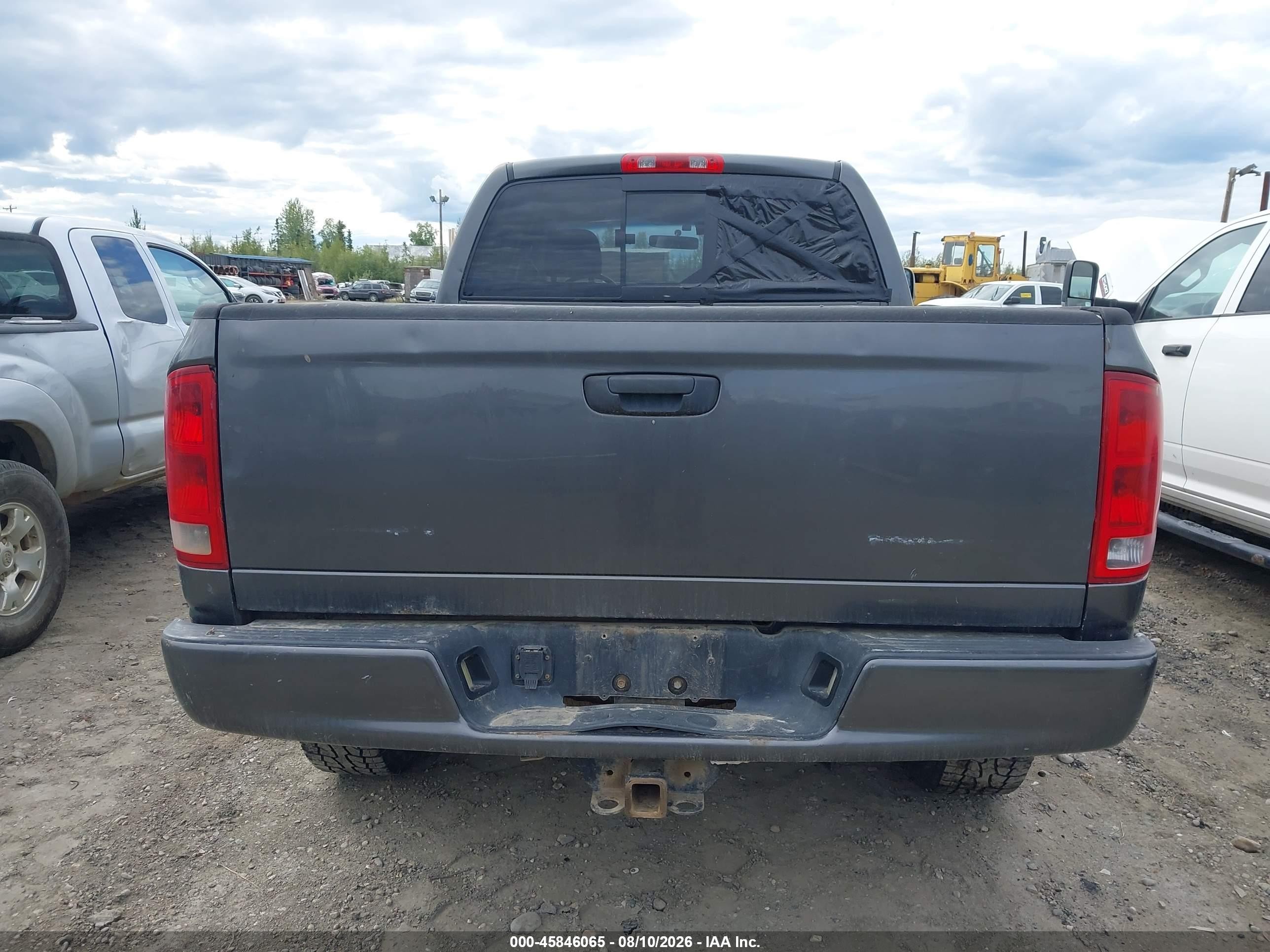 2004 Dodge Ram 2500 Slt/laramie Gray vin: 3D7KU28D74G156978