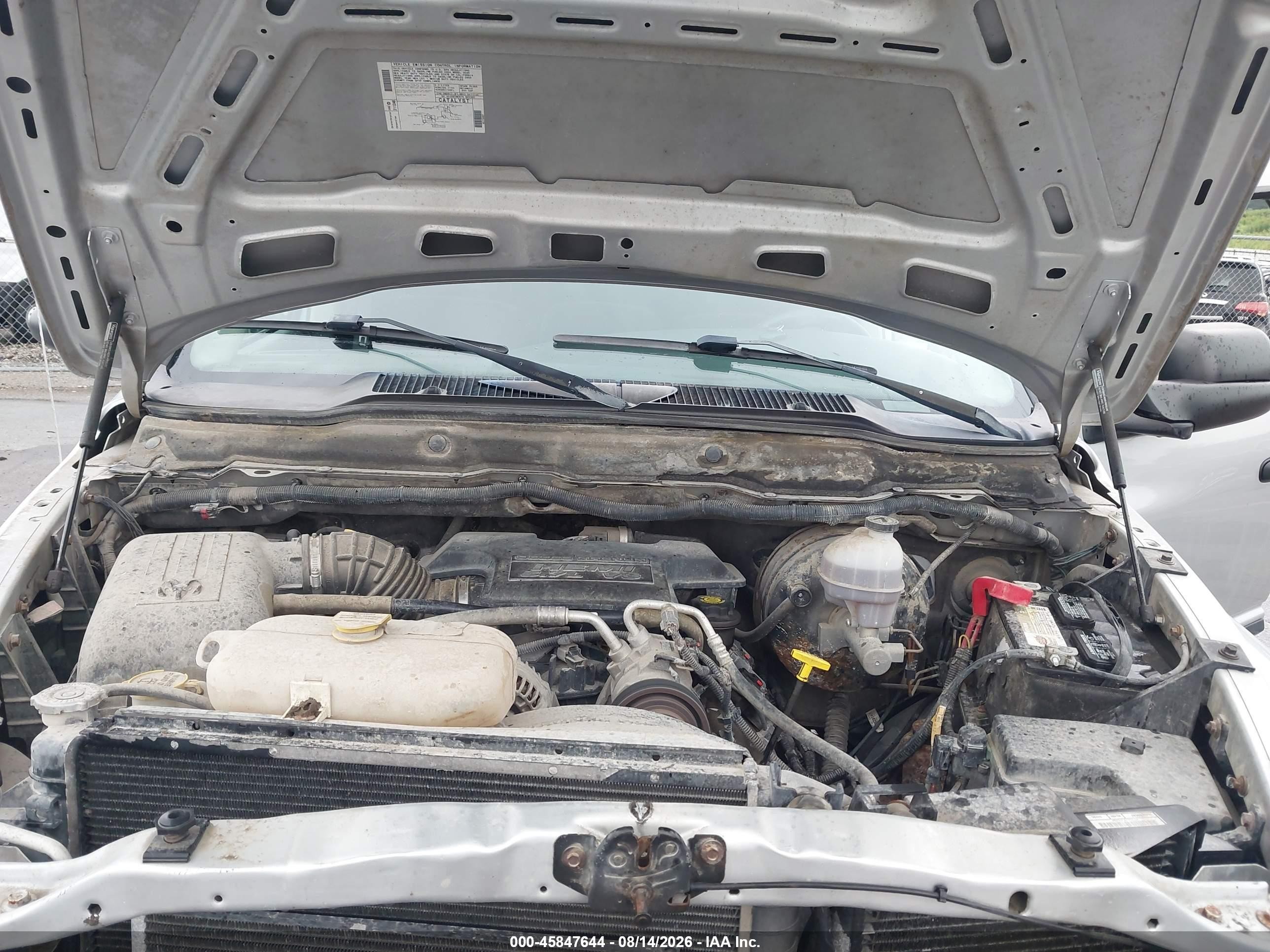 2004 Dodge Ram 2500 Slt/laramie Silver vin: 3D7KU28D74G176907