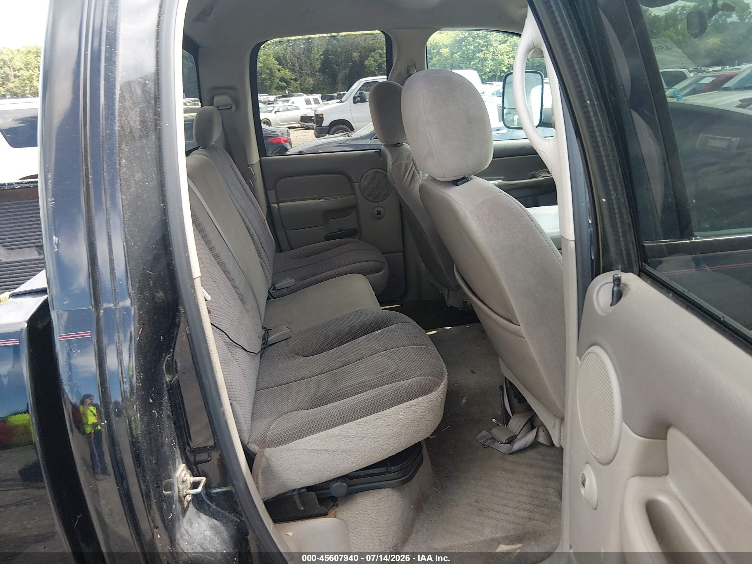 2004 Dodge Ram 2500 Slt/laramie Black vin: 3D7KU28D84G142796