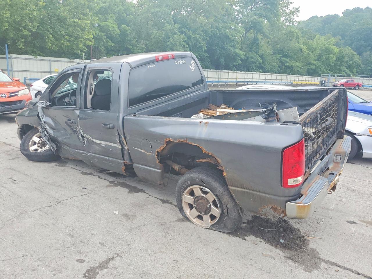 2003 Dodge Ram Gray vin: 3D7KU28D93G768758