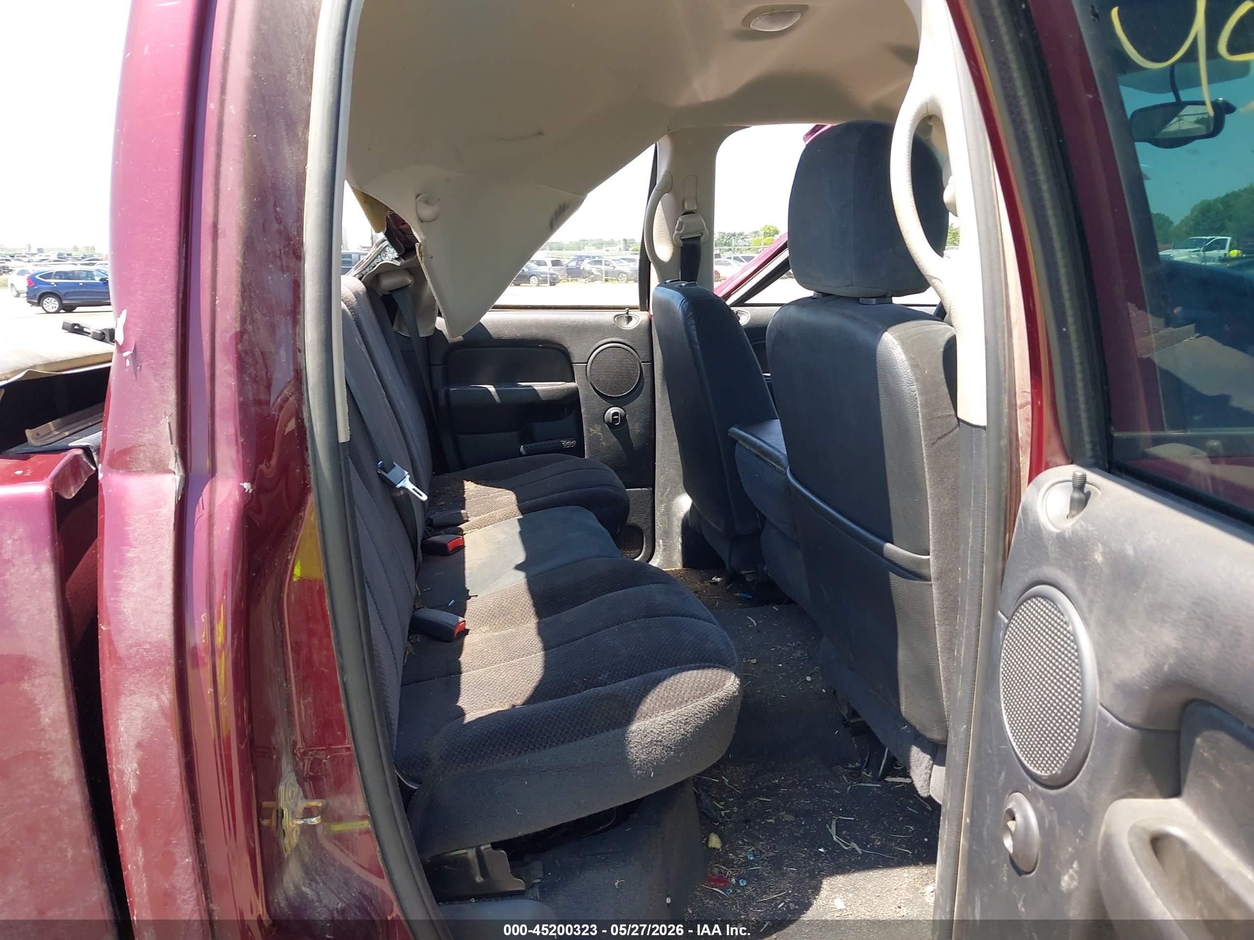2003 Dodge Ram 2500 Slt/laramie/st Red vin: 3D7KU28D93G850554