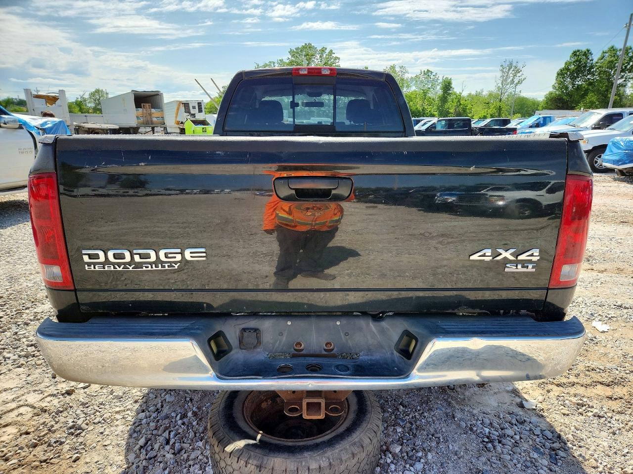 2004 Dodge Ram 2500 Черный vin: 3D7KU28D94G162619