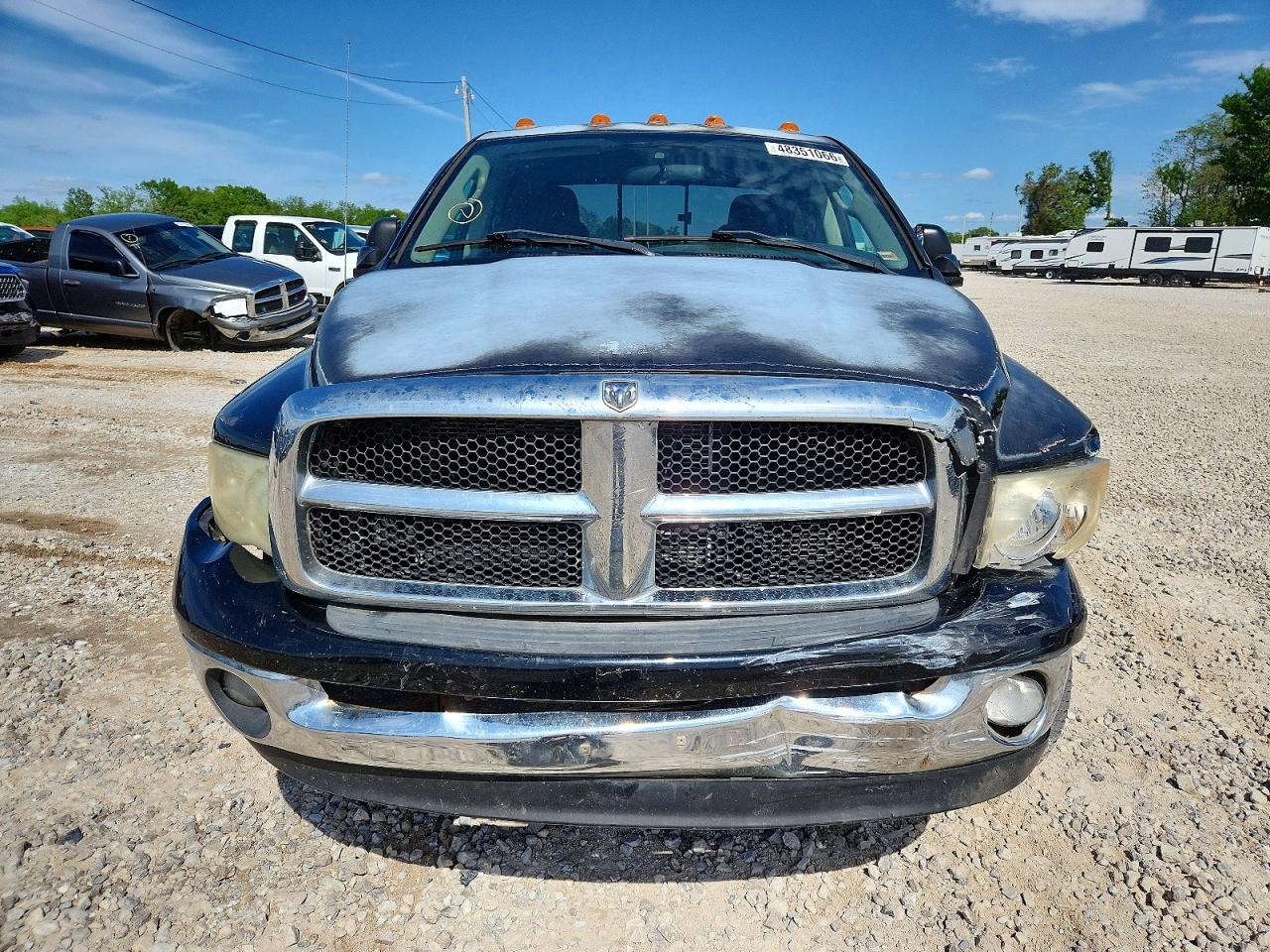 2004 Dodge Ram 2500 Черный vin: 3D7KU28D94G162619