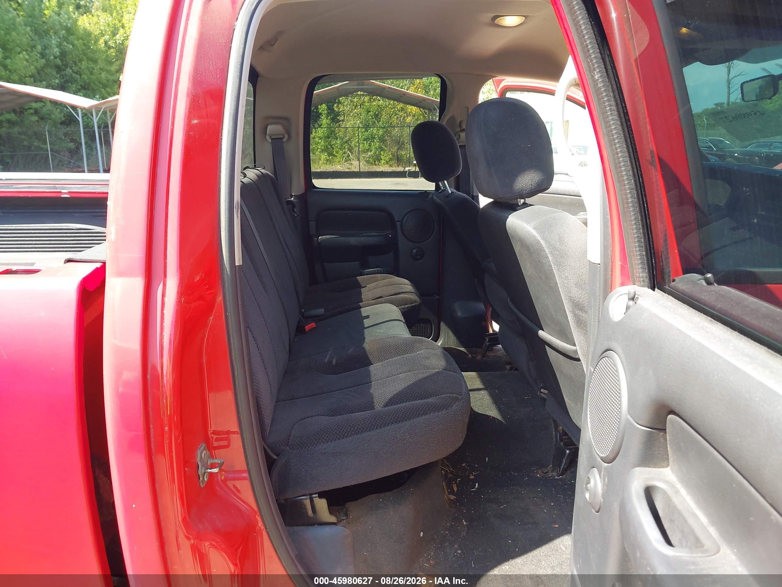 2003 Dodge Ram 2500 Slt/laramie/st Red vin: 3D7KU28W43G762285