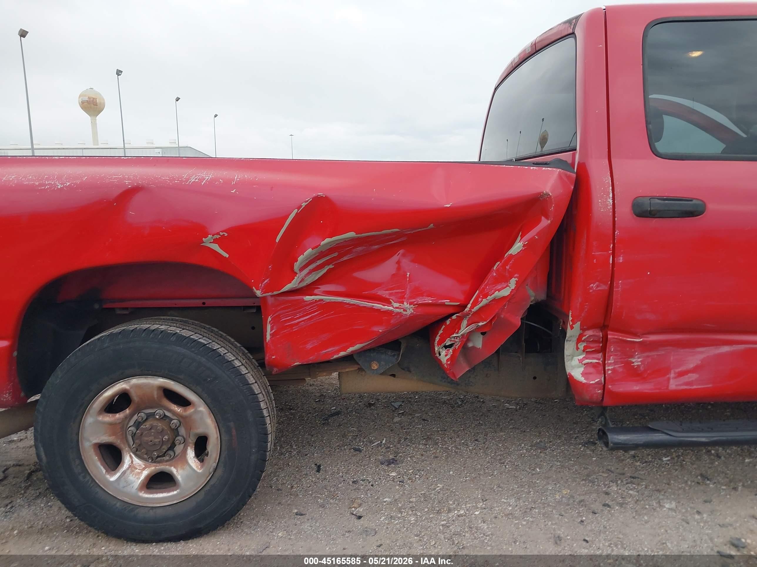 2003 Dodge Ram 3500 Slt/laramie/st Red vin: 3D7LA38633G725845
