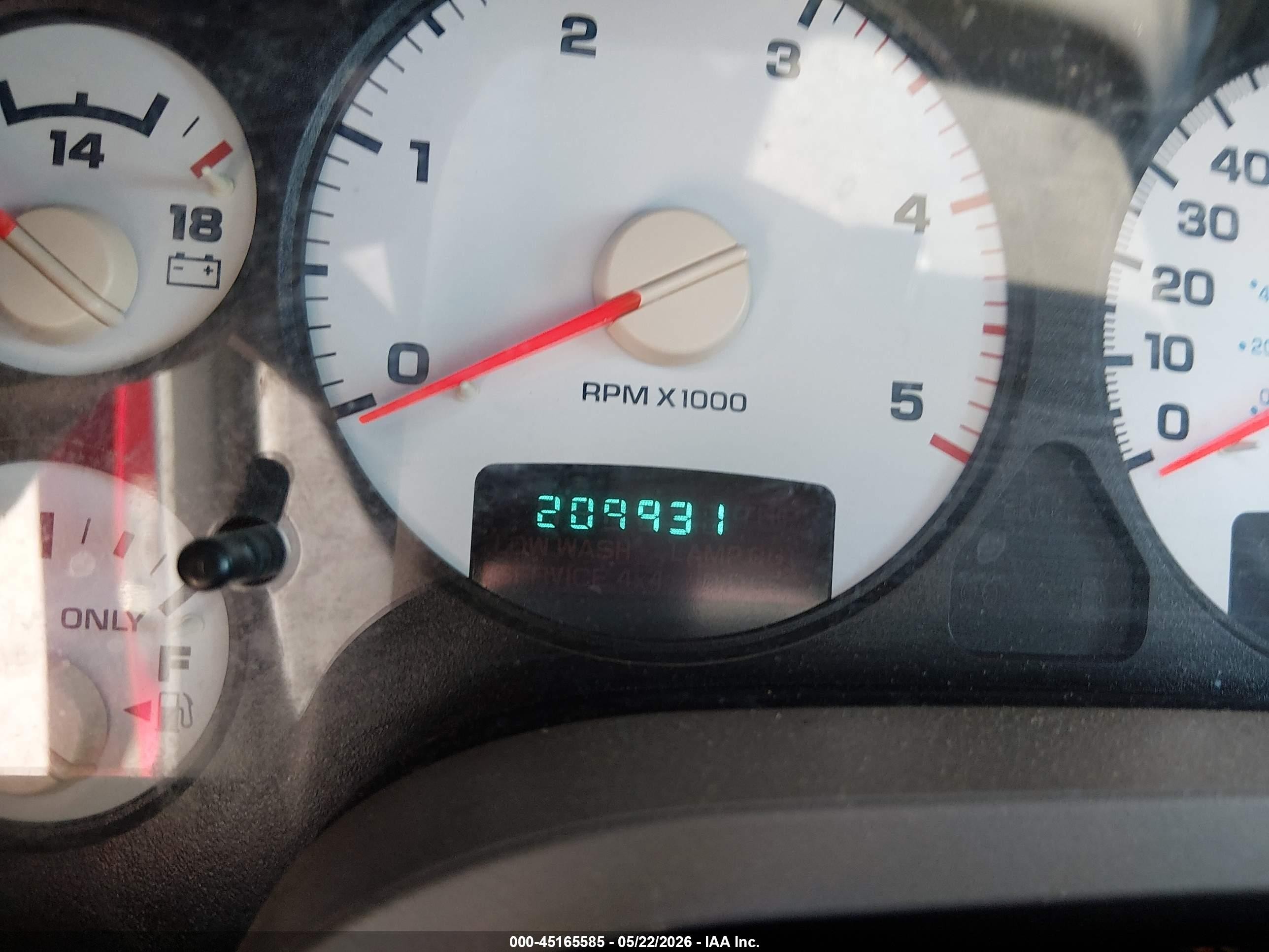 2003 Dodge Ram 3500 Slt/laramie/st Red vin: 3D7LA38633G725845