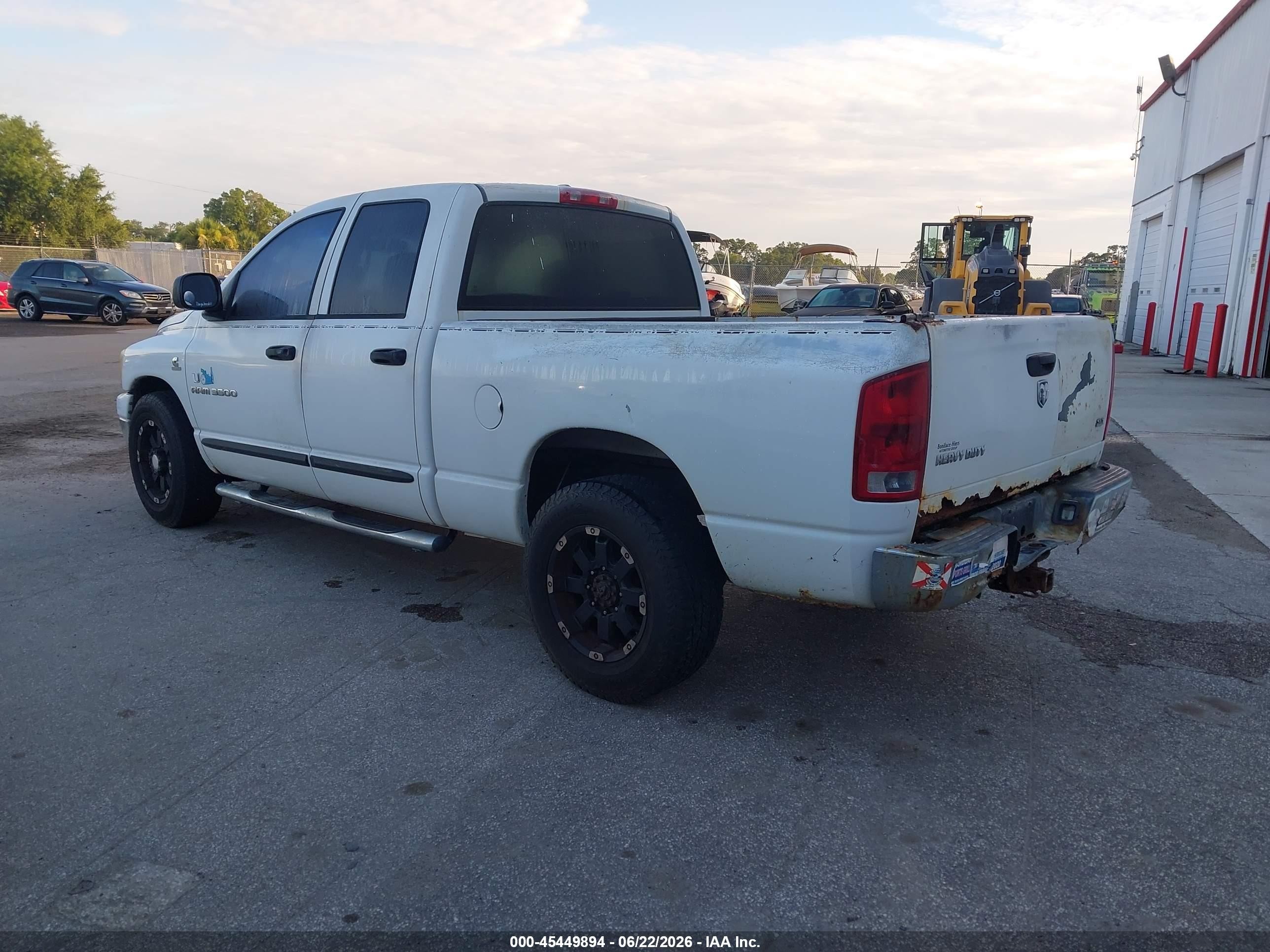 2006 Dodge Ram 3500 Slt/sport Белый vin: 3D7LL38C56G261204