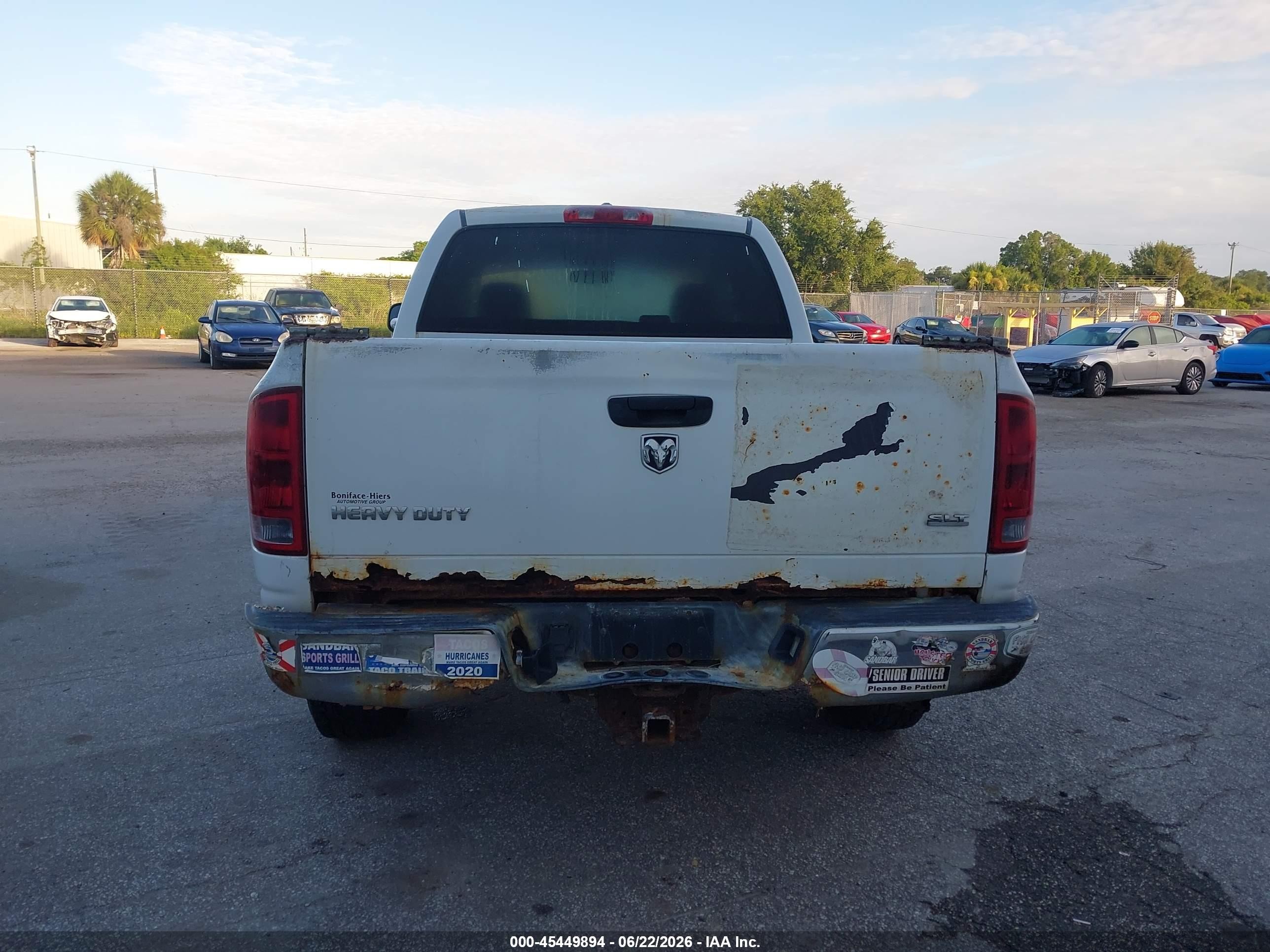 2006 Dodge Ram 3500 Slt/sport Белый vin: 3D7LL38C56G261204