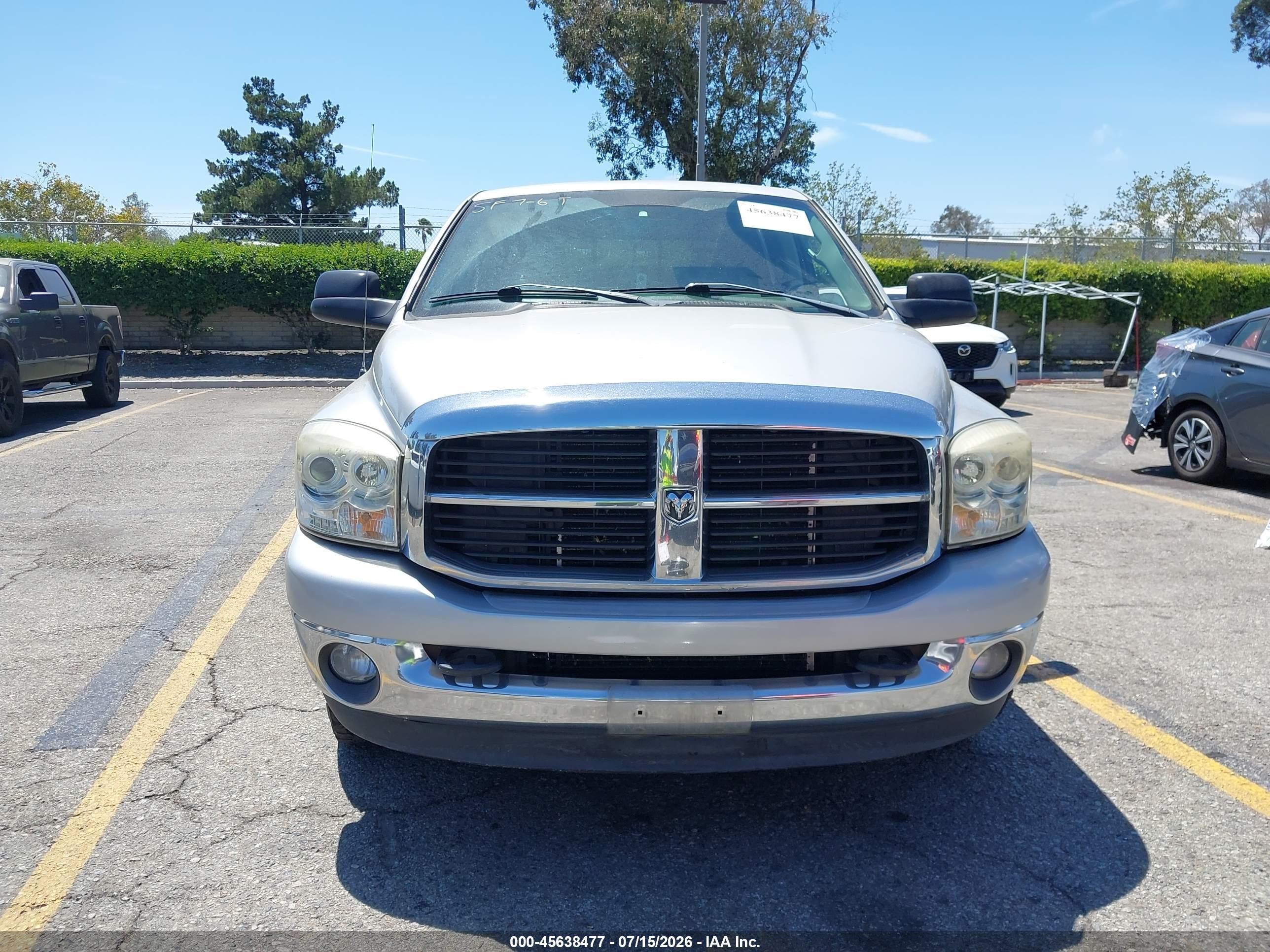 2006 Dodge Ram 3500 Slt Silver vin: 3D7LL39C96G148953