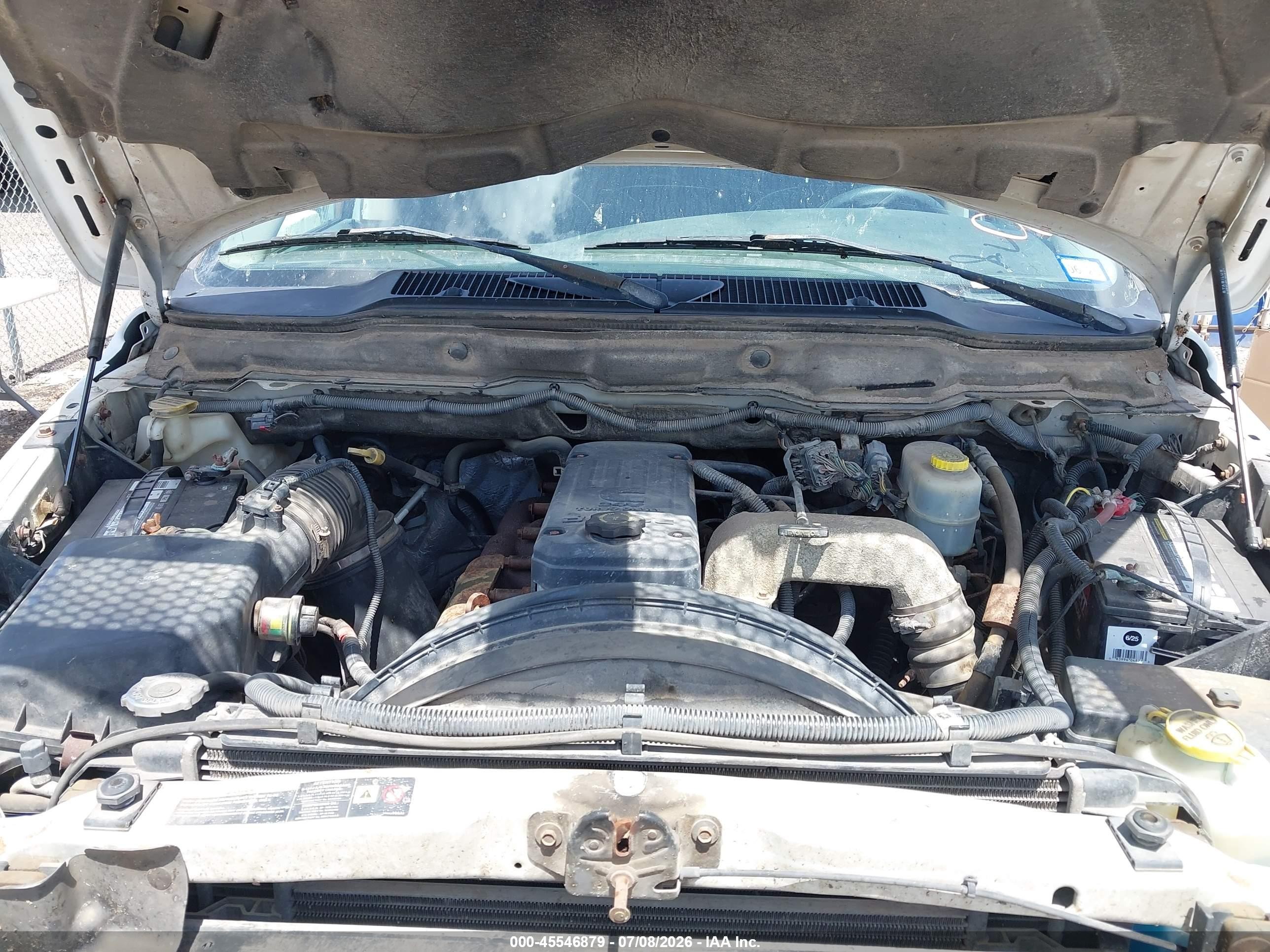 2005 Dodge Ram 3500 St White vin: 3D7LR38C45G760332