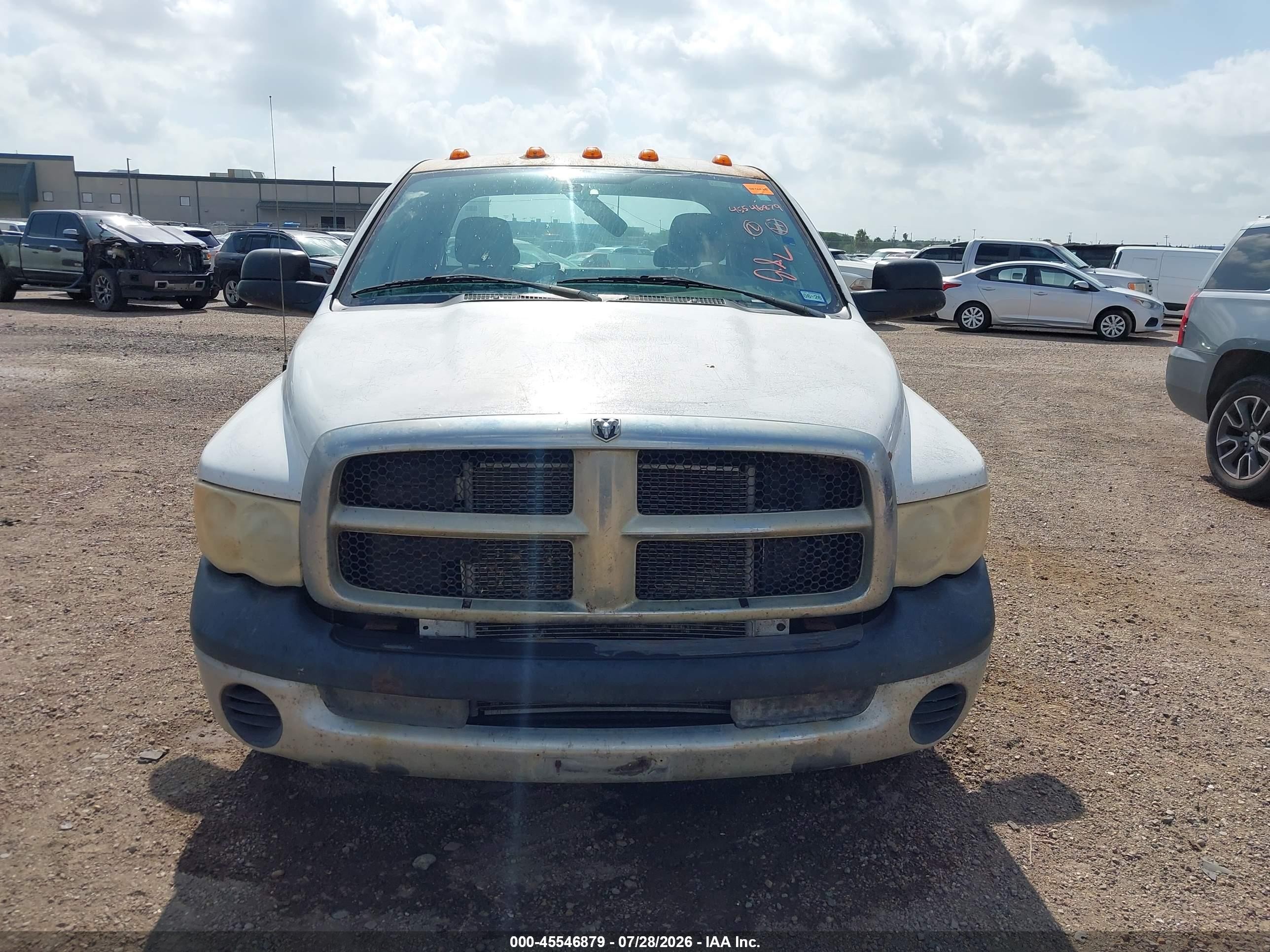 2005 Dodge Ram 3500 St White vin: 3D7LR38C45G760332