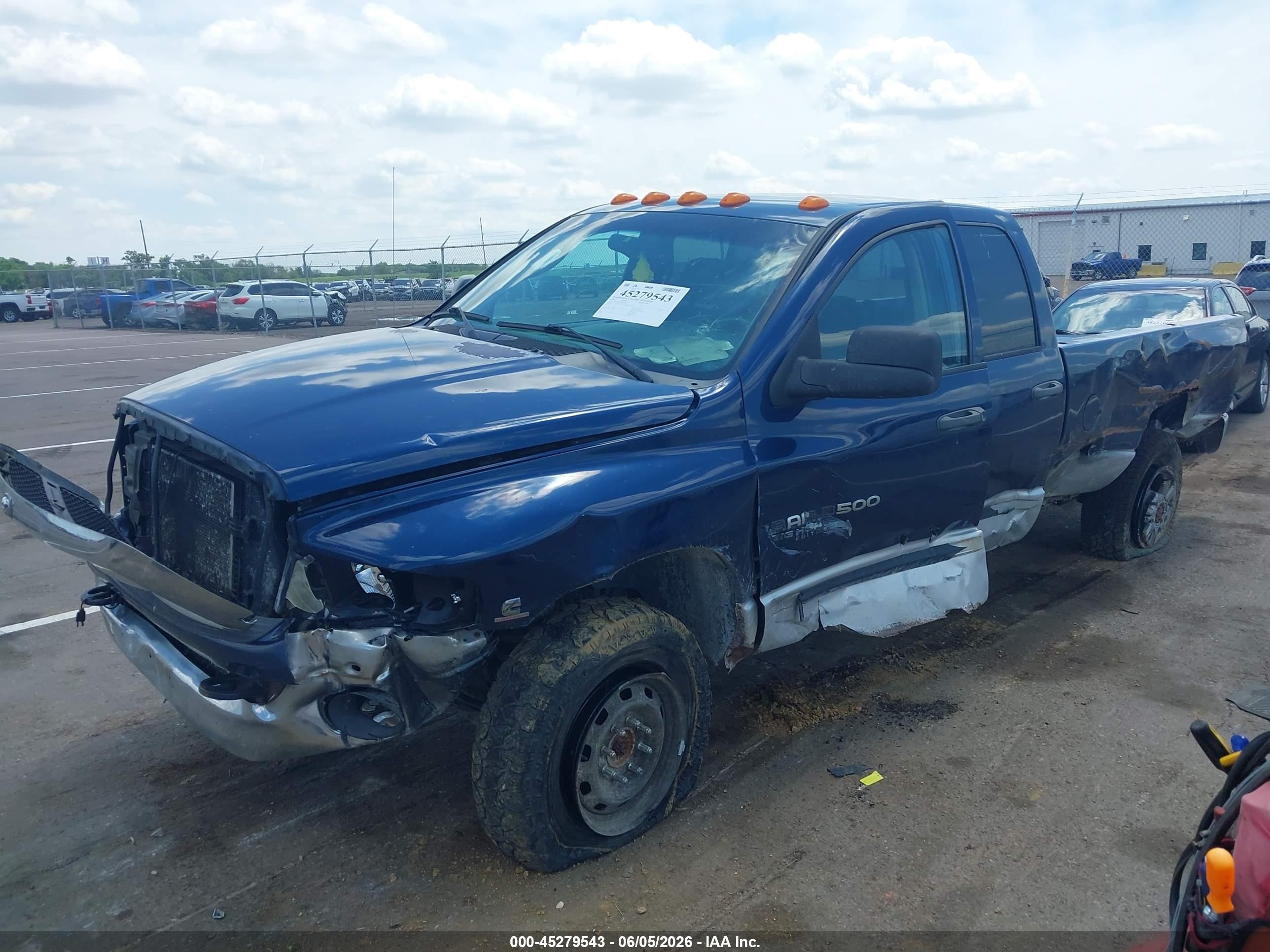 2005 Dodge Ram 3500 Slt/laramie Blue vin: 3D7LS38C05G847259