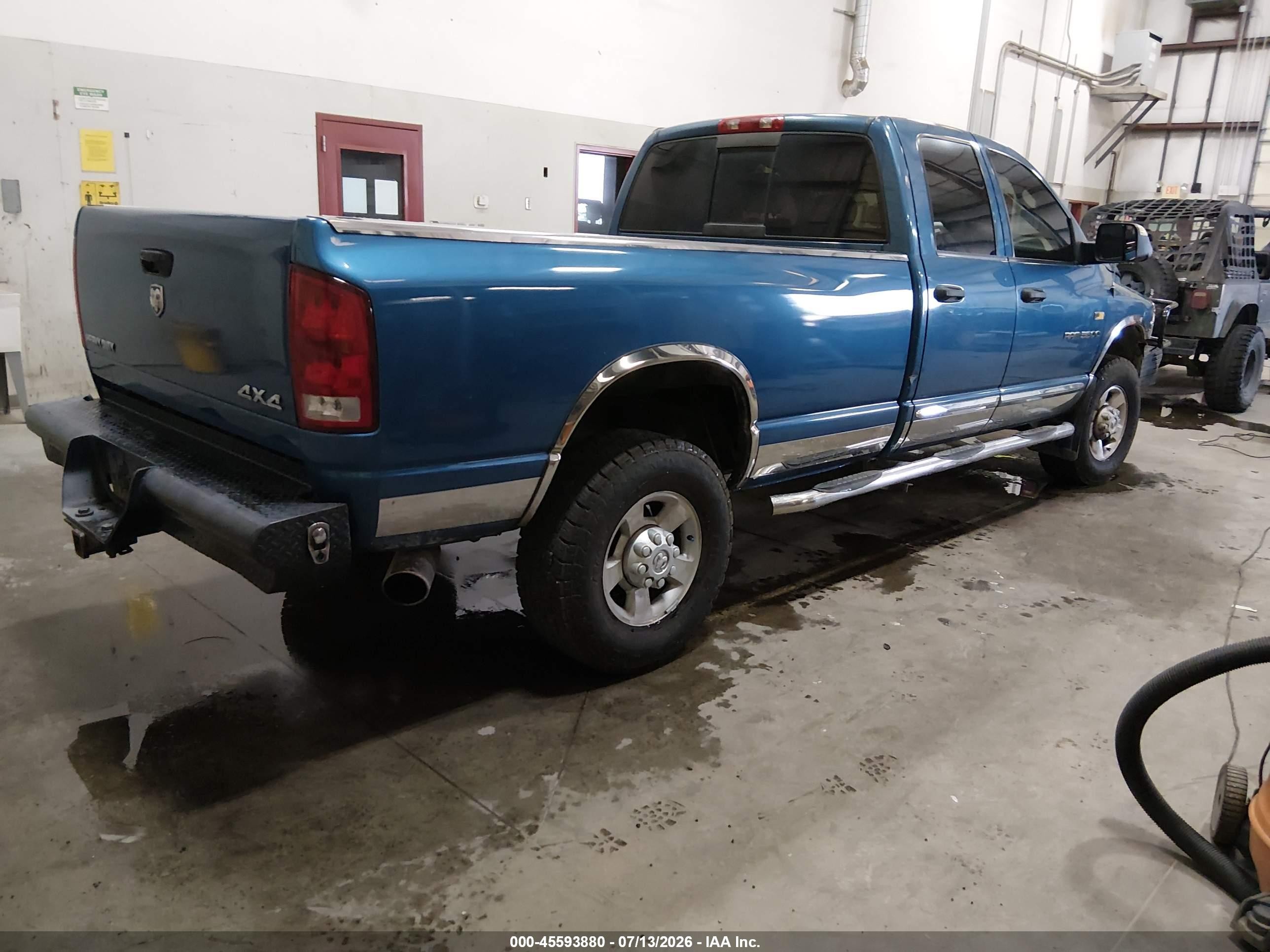 2005 Dodge Ram 3500 Slt/laramie Blue vin: 3D7LS38C05G847519