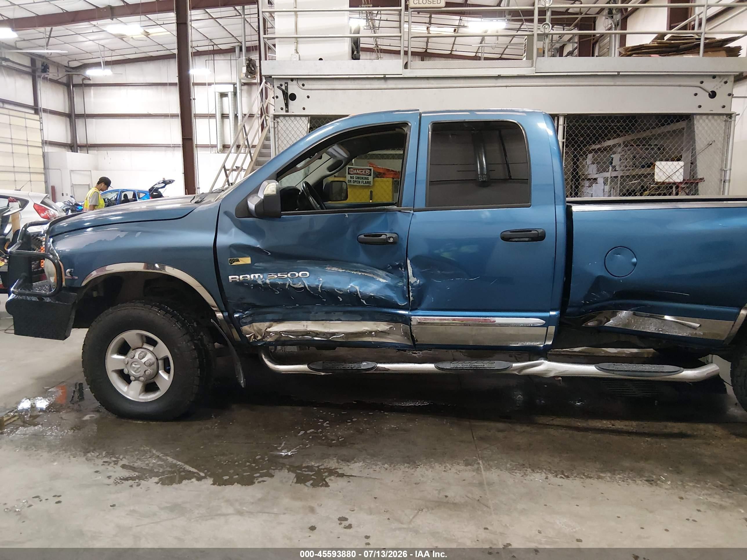 2005 Dodge Ram 3500 Slt/laramie Blue vin: 3D7LS38C05G847519