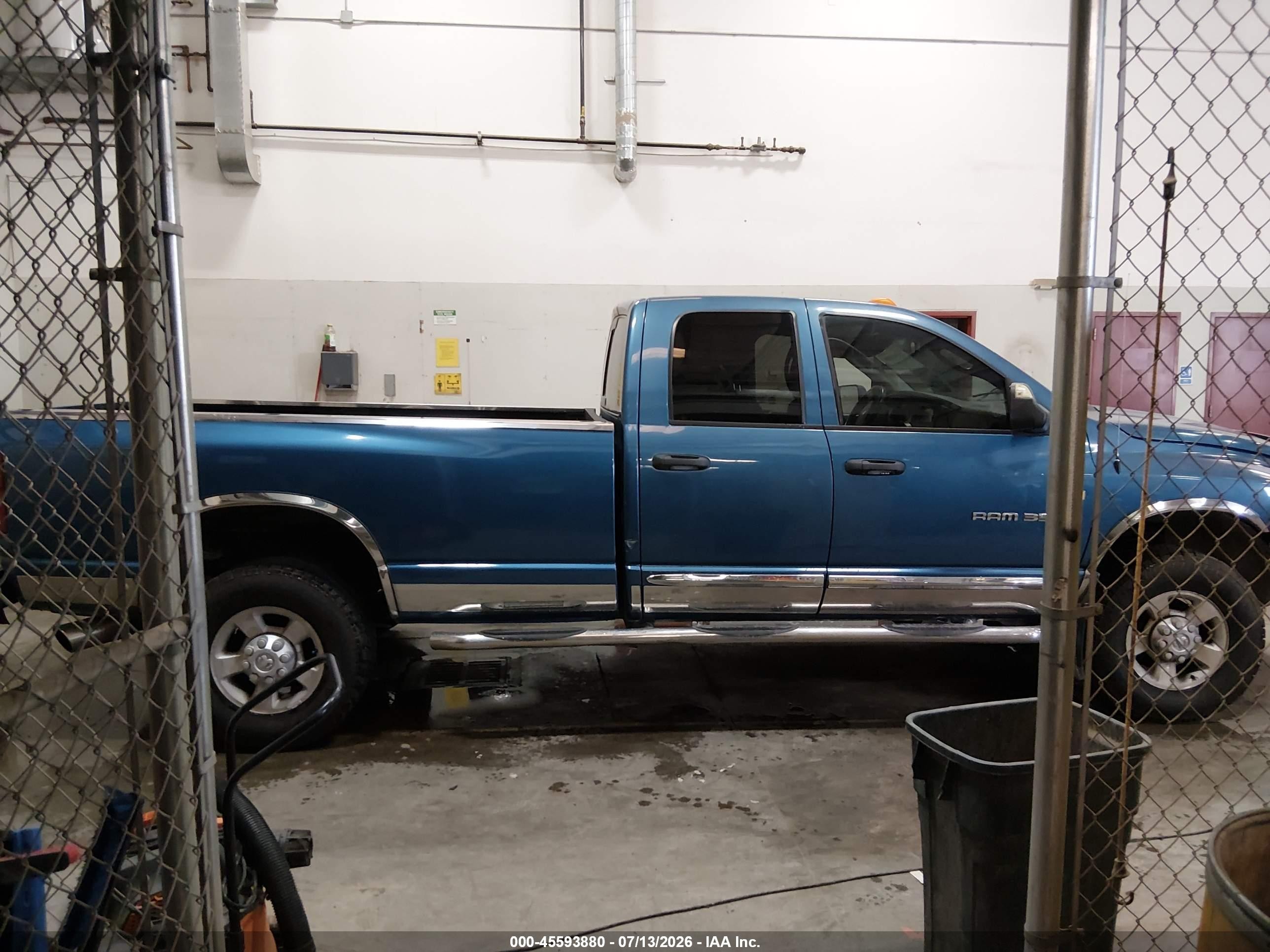 2005 Dodge Ram 3500 Slt/laramie Blue vin: 3D7LS38C05G847519
