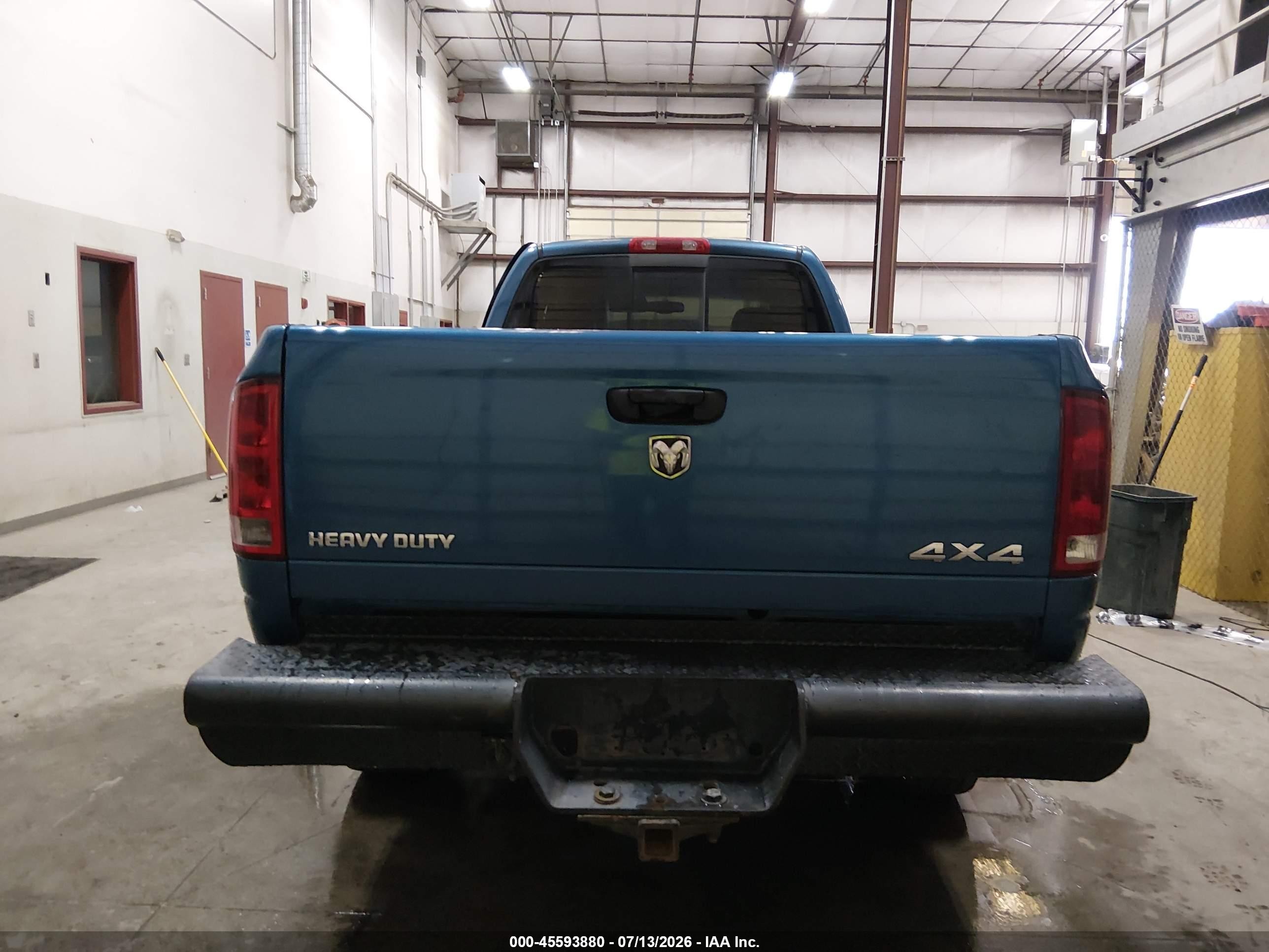 2005 Dodge Ram 3500 Slt/laramie Blue vin: 3D7LS38C05G847519