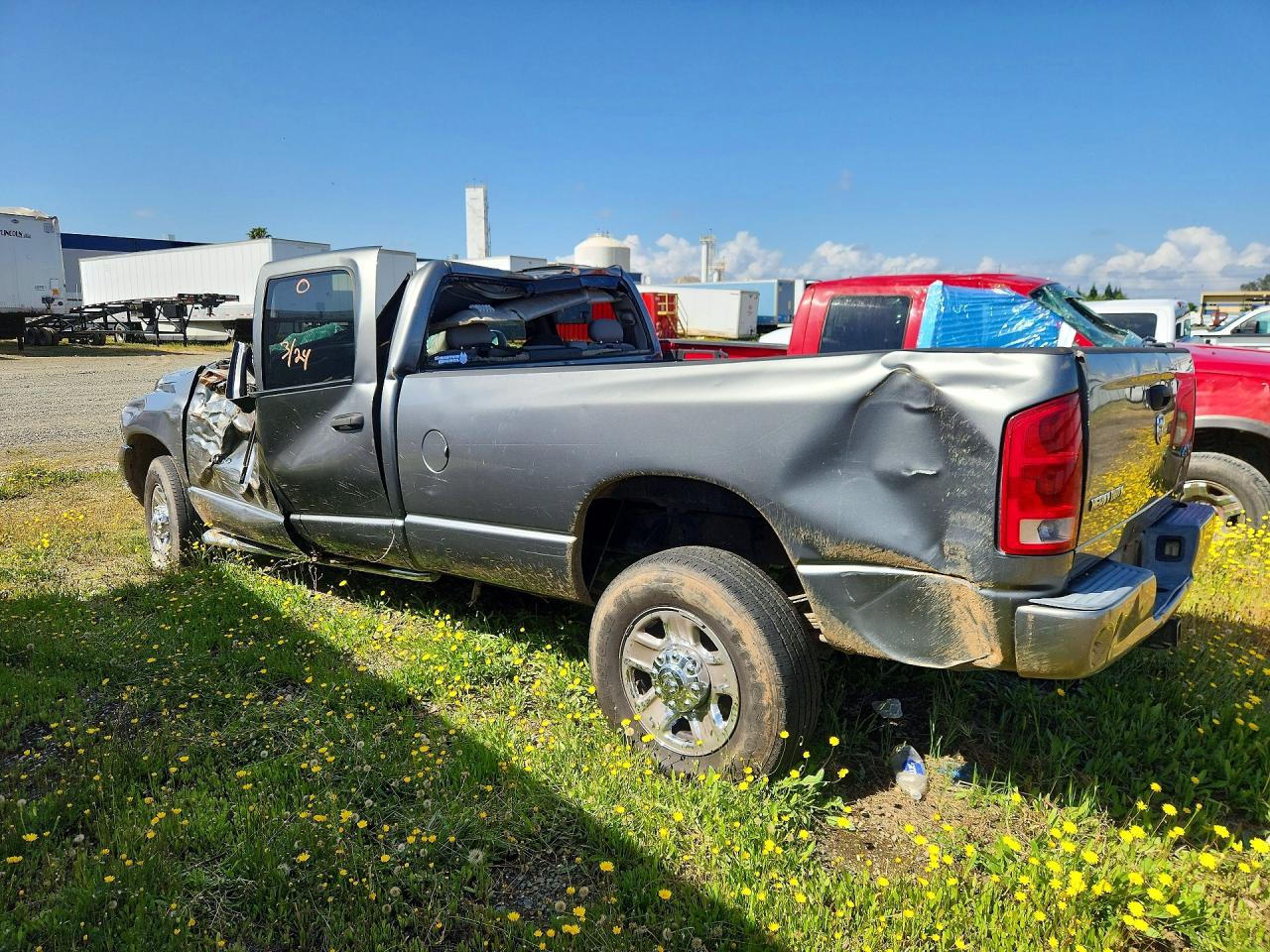 2005 Dodge Ram 3500 St Gray vin: 3D7LS38C55G706168