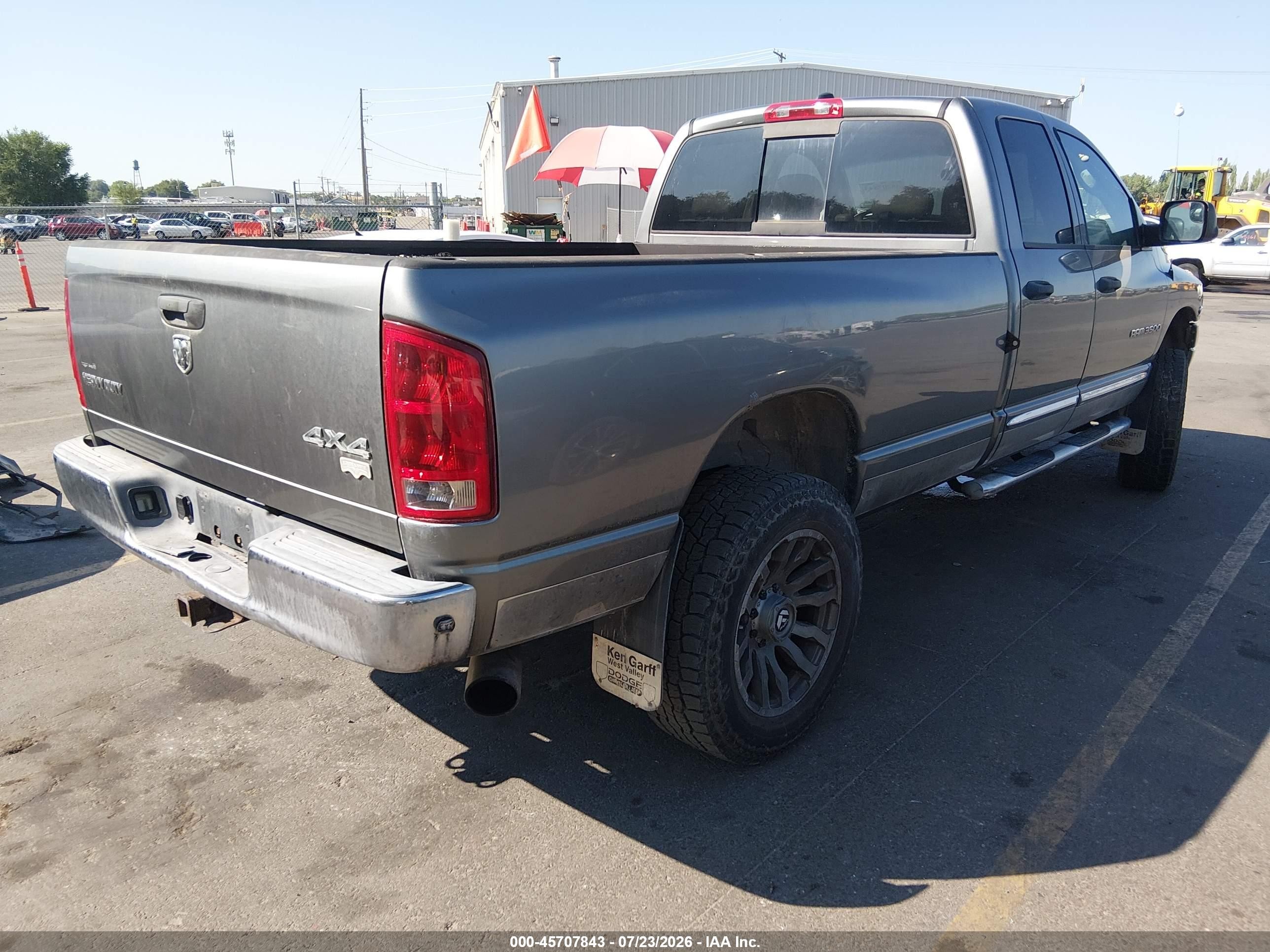 2005 Dodge Ram 3500 Slt/laramie Серебряный vin: 3D7LS38C75G775427