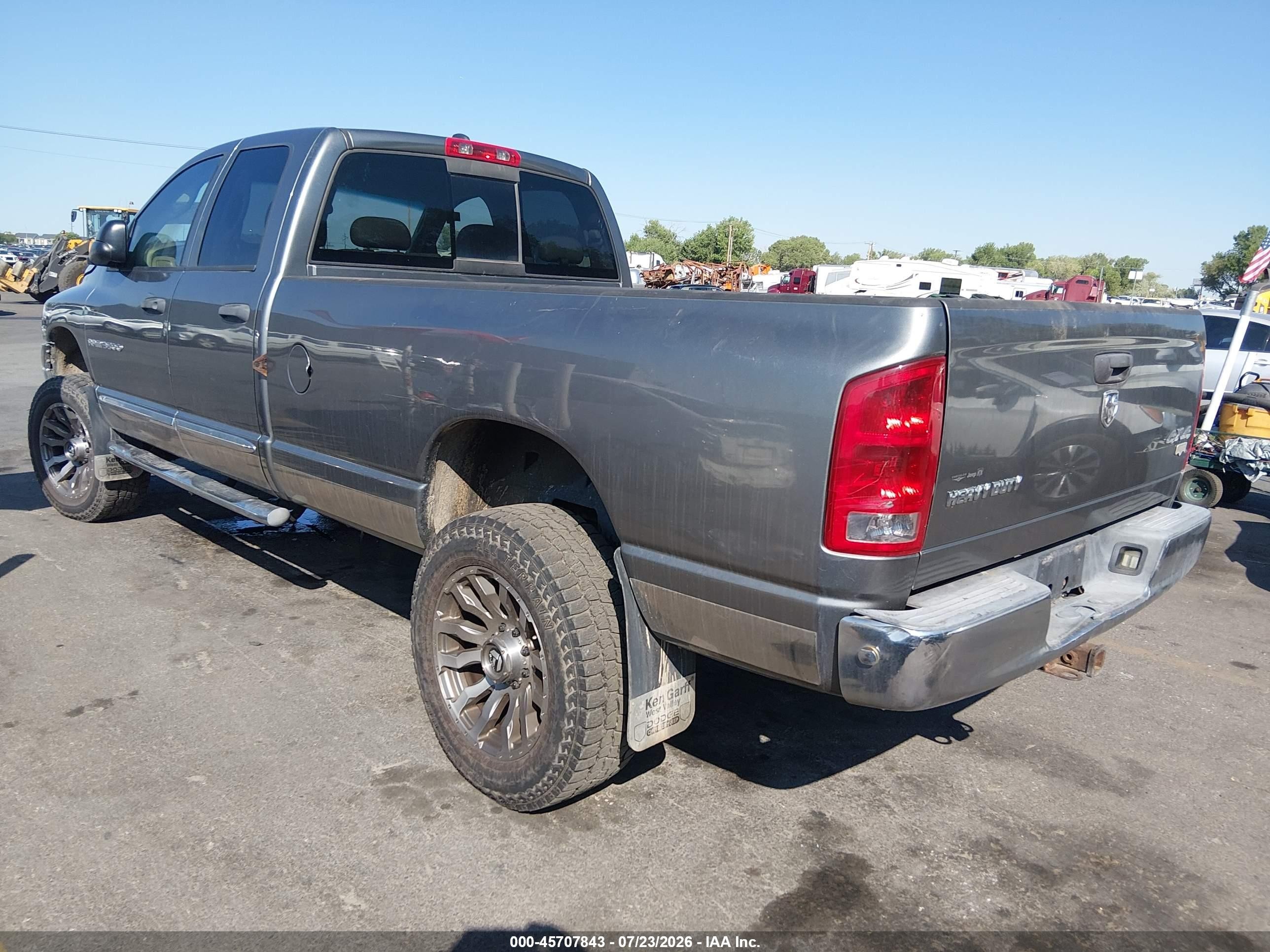 2005 Dodge Ram 3500 Slt/laramie Серебряный vin: 3D7LS38C75G775427